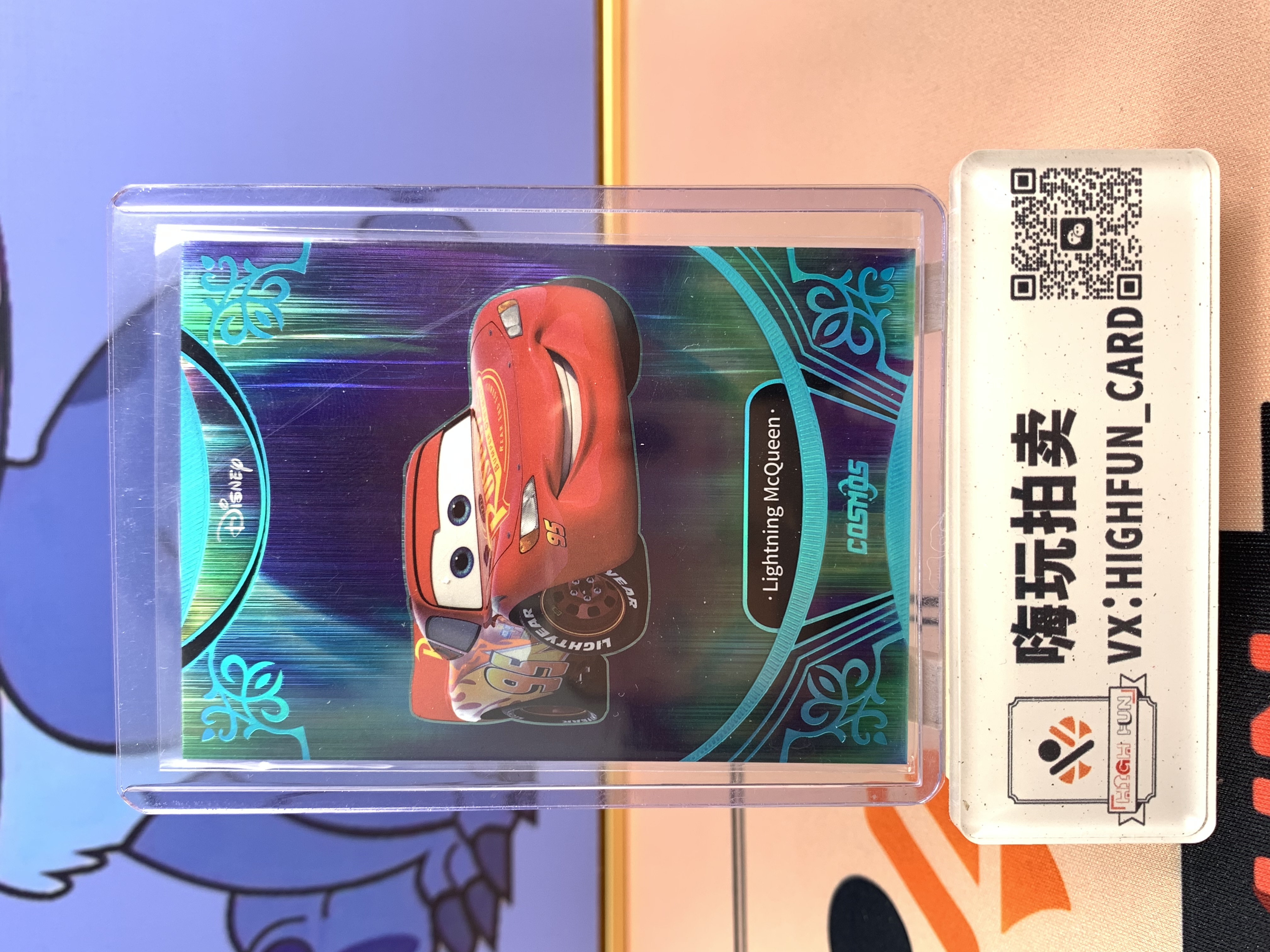 2025 Kakawow Disney 迪士尼 闪电麦克 极光折/45 卡品如图 关联:米奇 米妮 史迪奇 小熊维尼 乐佩 艾莎 贝儿 爱丽儿 topps