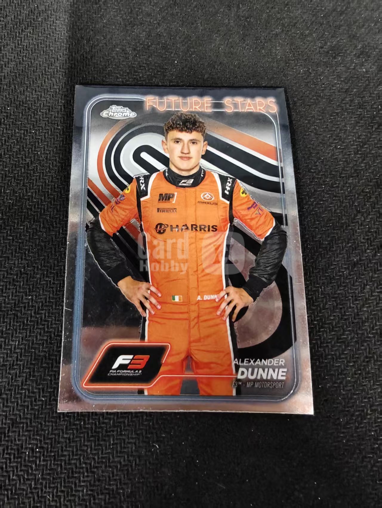 2024 Topps Chrome F1 Alexander Dunne 亚历山大 邓恩 F3 划痕 边角瑕疵 #51