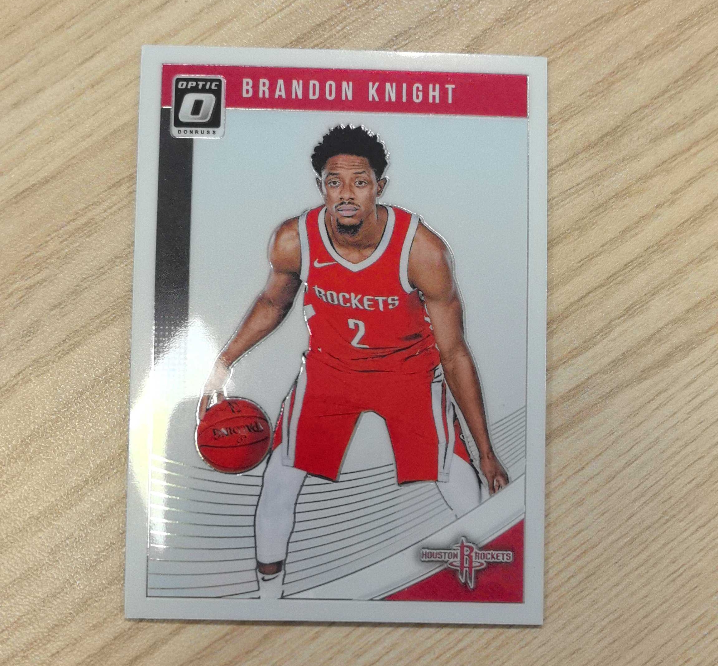 2018-19 Panini Optic Brandon Knight 布兰登·奈特 新秀一阵 11年活塞首轮秀 先后效力于活塞、雄鹿、太阳、火箭、骑士和独行侠 硬通货 极具收藏价值