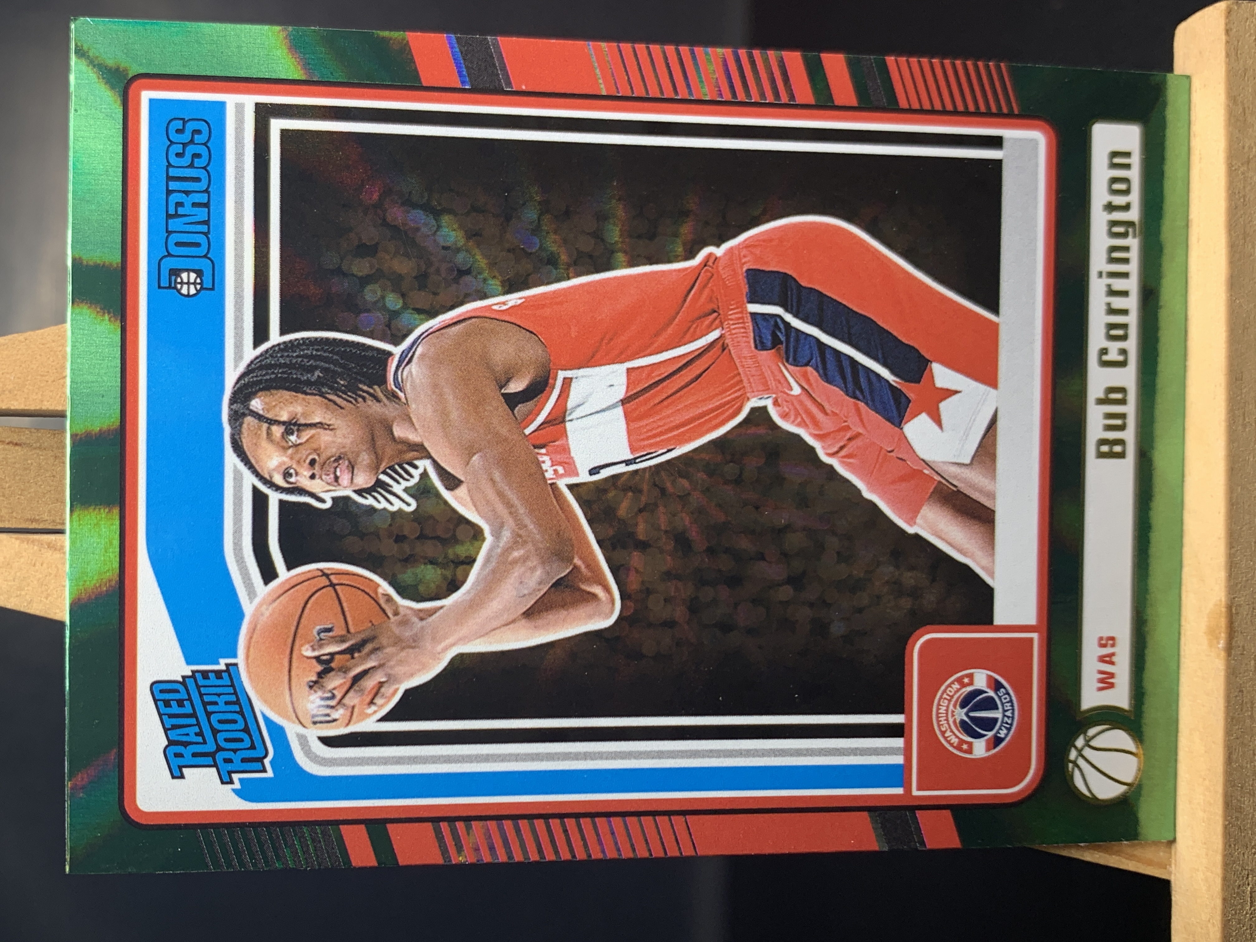 (A5) 2024-25 PANINI 杜蕾斯系列 新秀RC 巴布 卡林顿 奇才 实卡好看 收藏凑套必备 卡品如图!!!