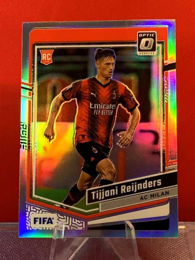 （老末代拍）E17  2023-24 Panini Donruss Tijjani Reijnders RC 泰贾尼 赖因德斯 AC米兰 新秀 杜蕾斯 银折 顺丰寄付 免费代拍 不保卡品