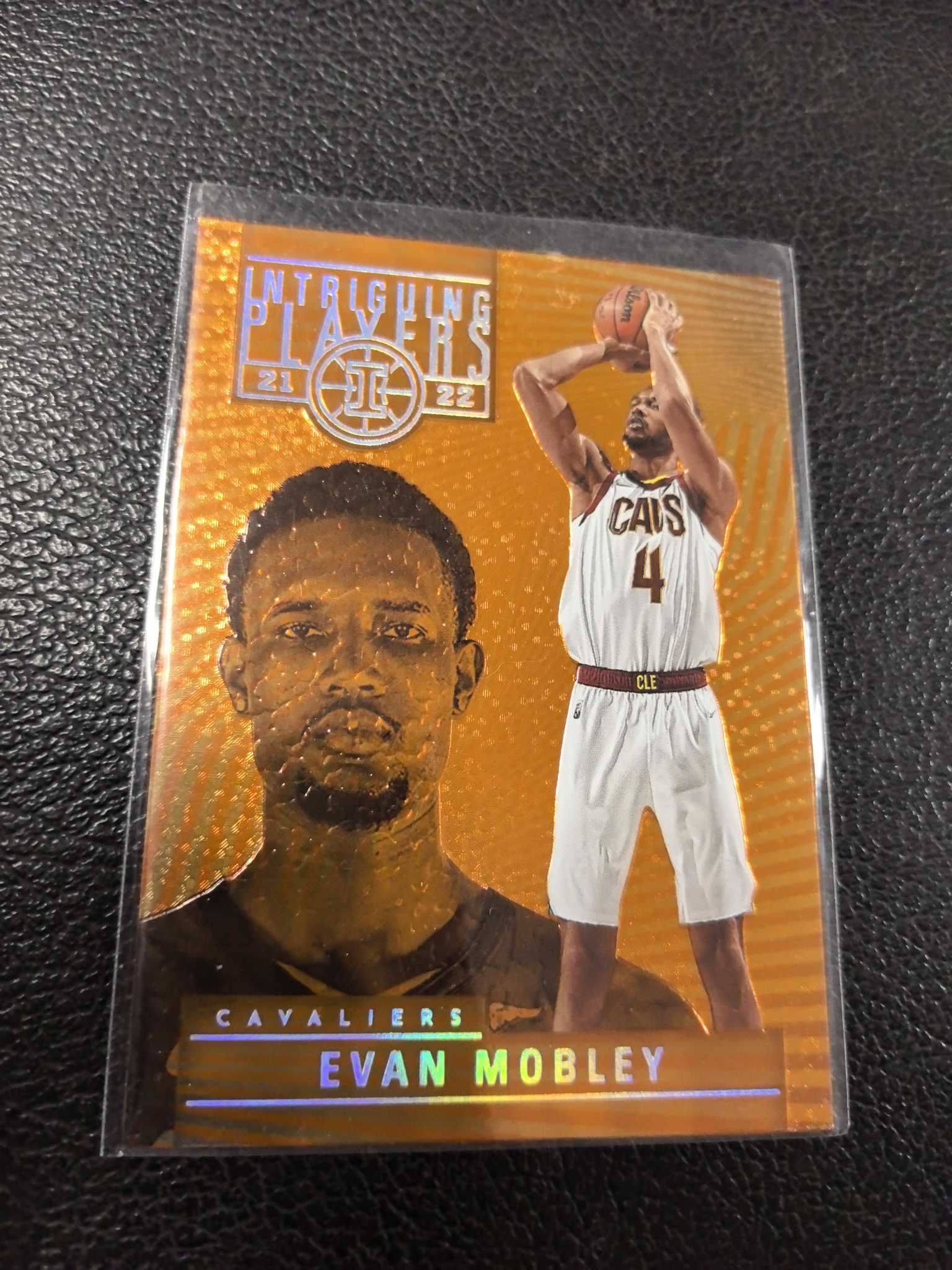 2021-22 埃文 莫布利 橘子皮 大比例 幻想 新秀 橙折 rc 12-6