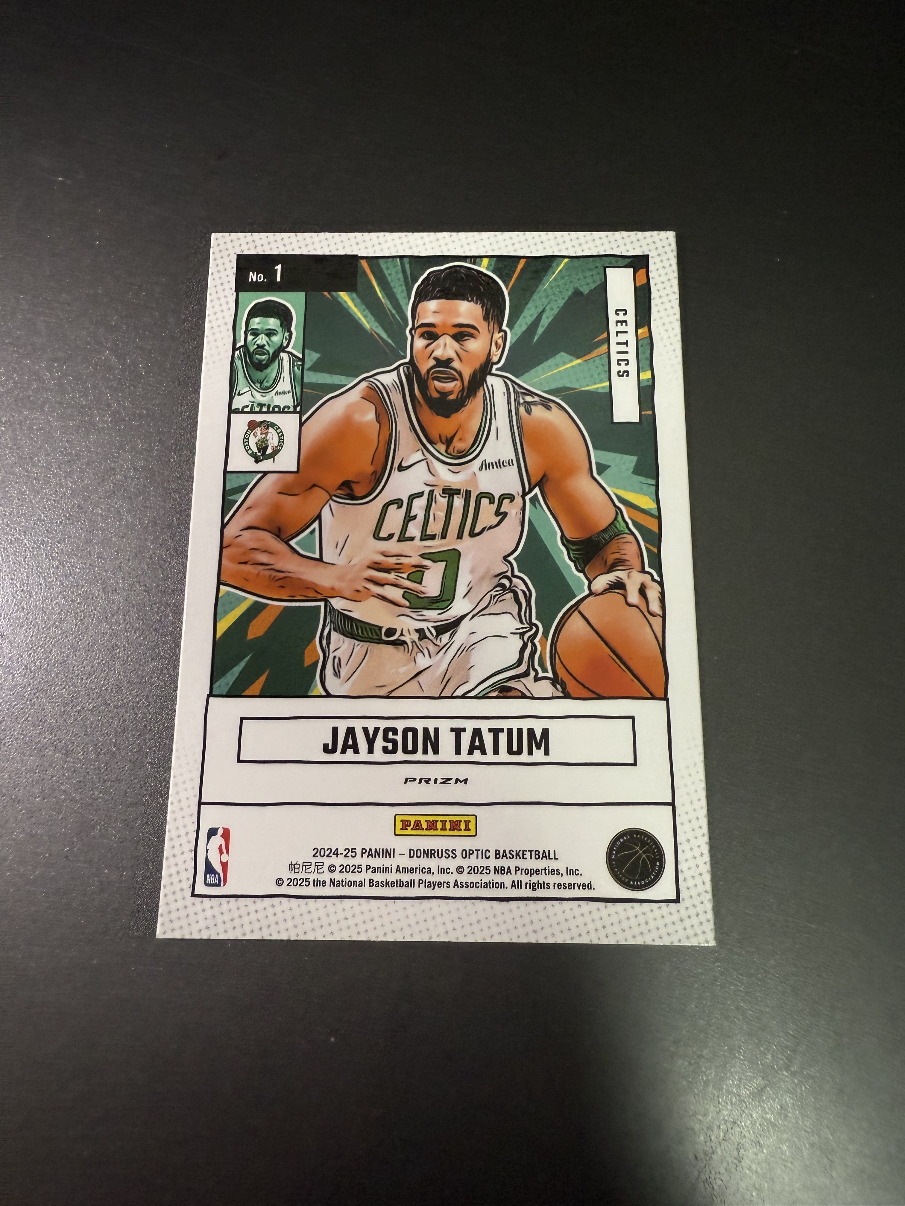 2024-25 Panini Optic Jayson Tatum 塔图姆 漫威 银折 T