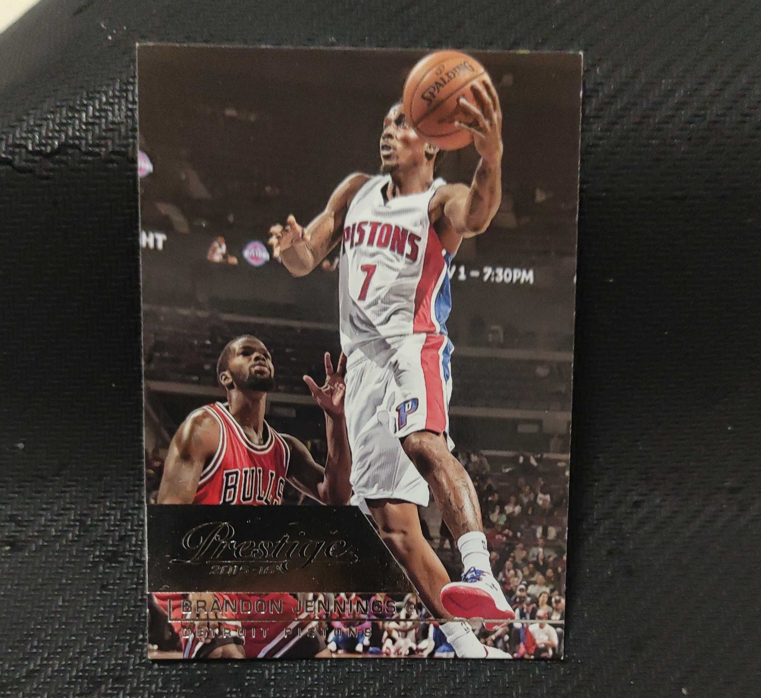 2015-16 Panini Prestige Brandon Jennings 布兰登 詹宁斯 活塞队 收藏必备 可累计 回收球星卡