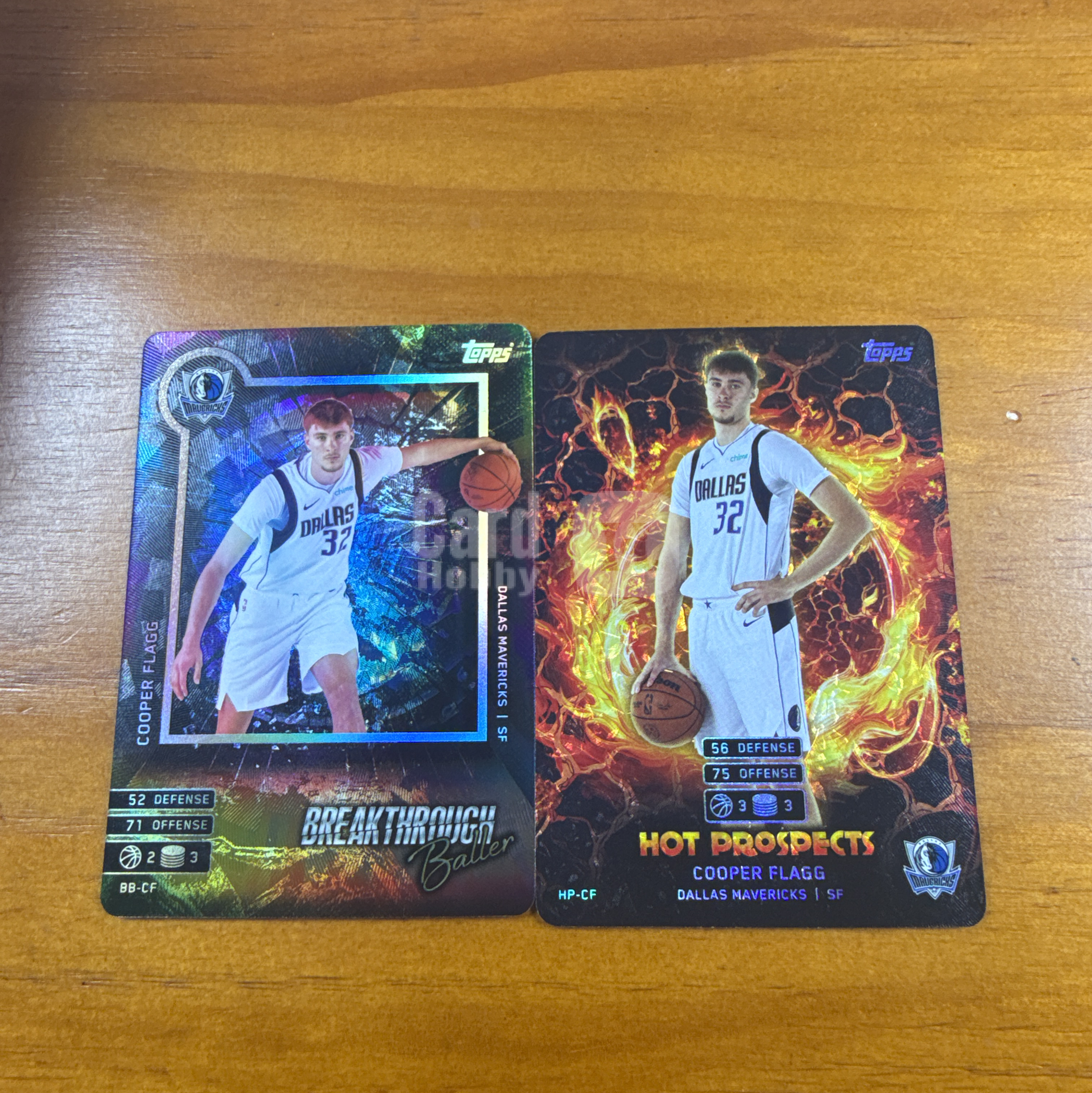 2025-26 Topps Kayou Match Attax Cooper Flagg 新秀 RC 库珀 弗拉格 独行侠 状元 炙热新星 特卡 破局之将 特卡 折射 卡品如图 lot (心想)