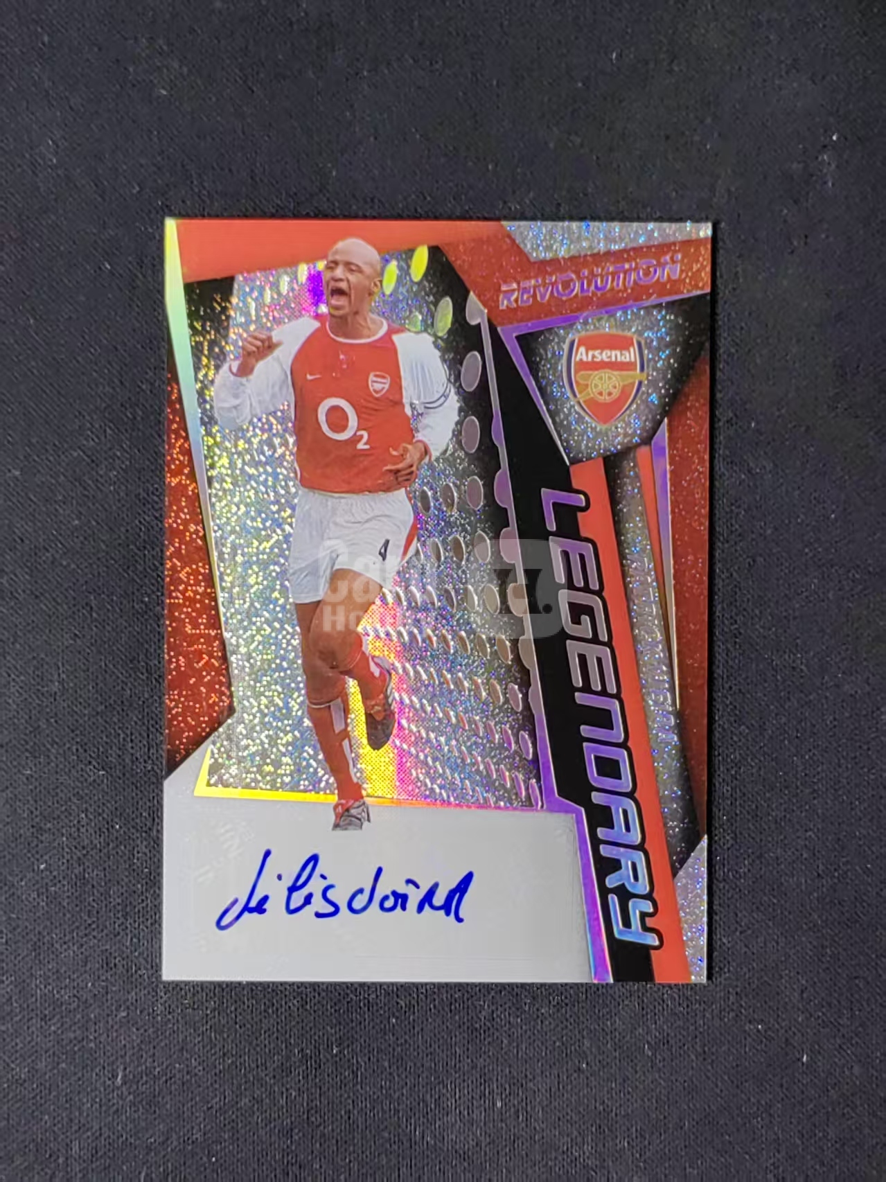 2020-21 Panini Revolution Patrick Vieira 【林林拍卖吹c王】英超革命系列 阿森纳 传奇名宿 维埃拉 银折 签字