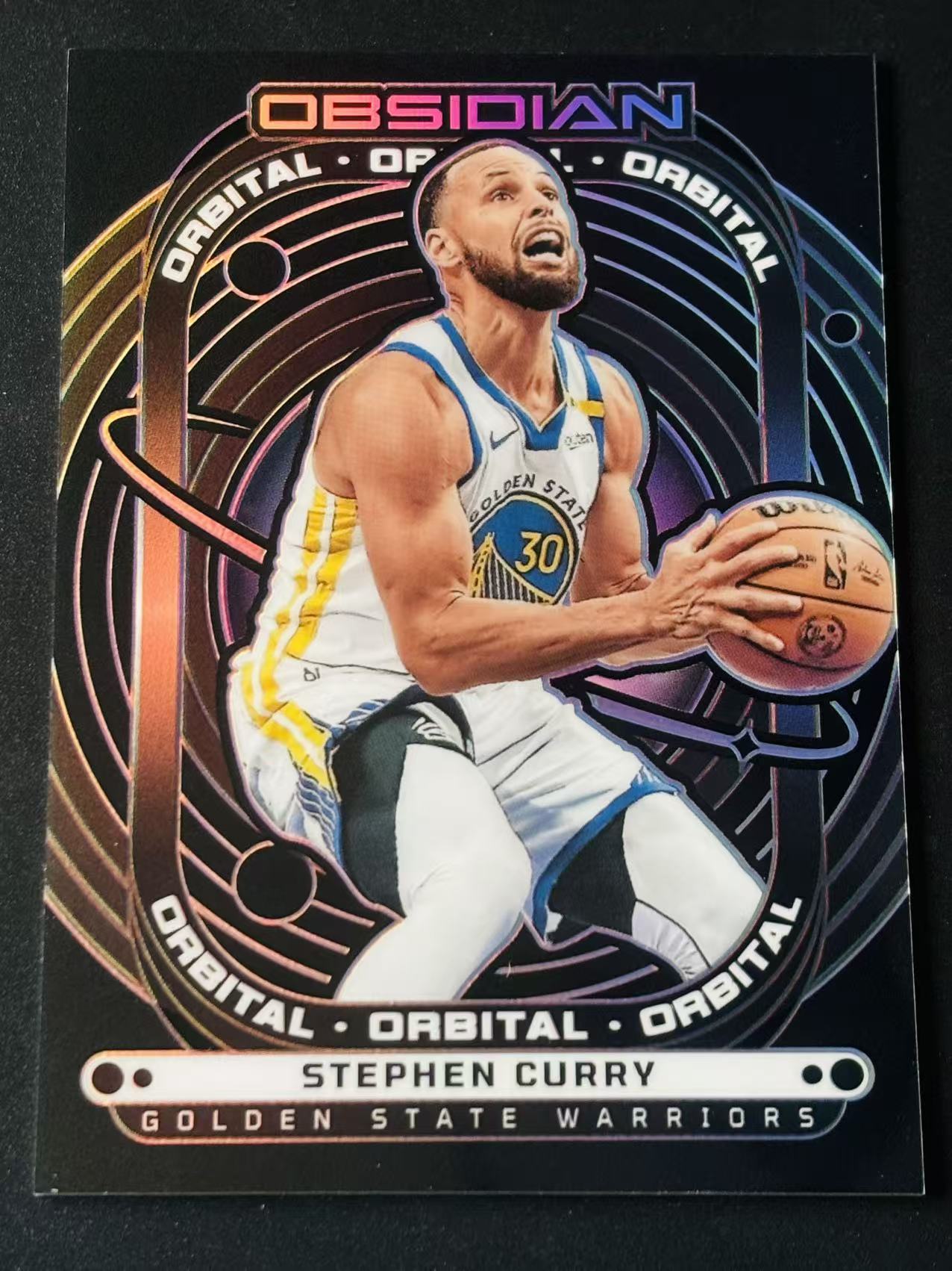 2024-25 Panini Obsidian Stephen Curry 黑曜石 勇士 斯蒂芬 库里 125编 银折 不累计