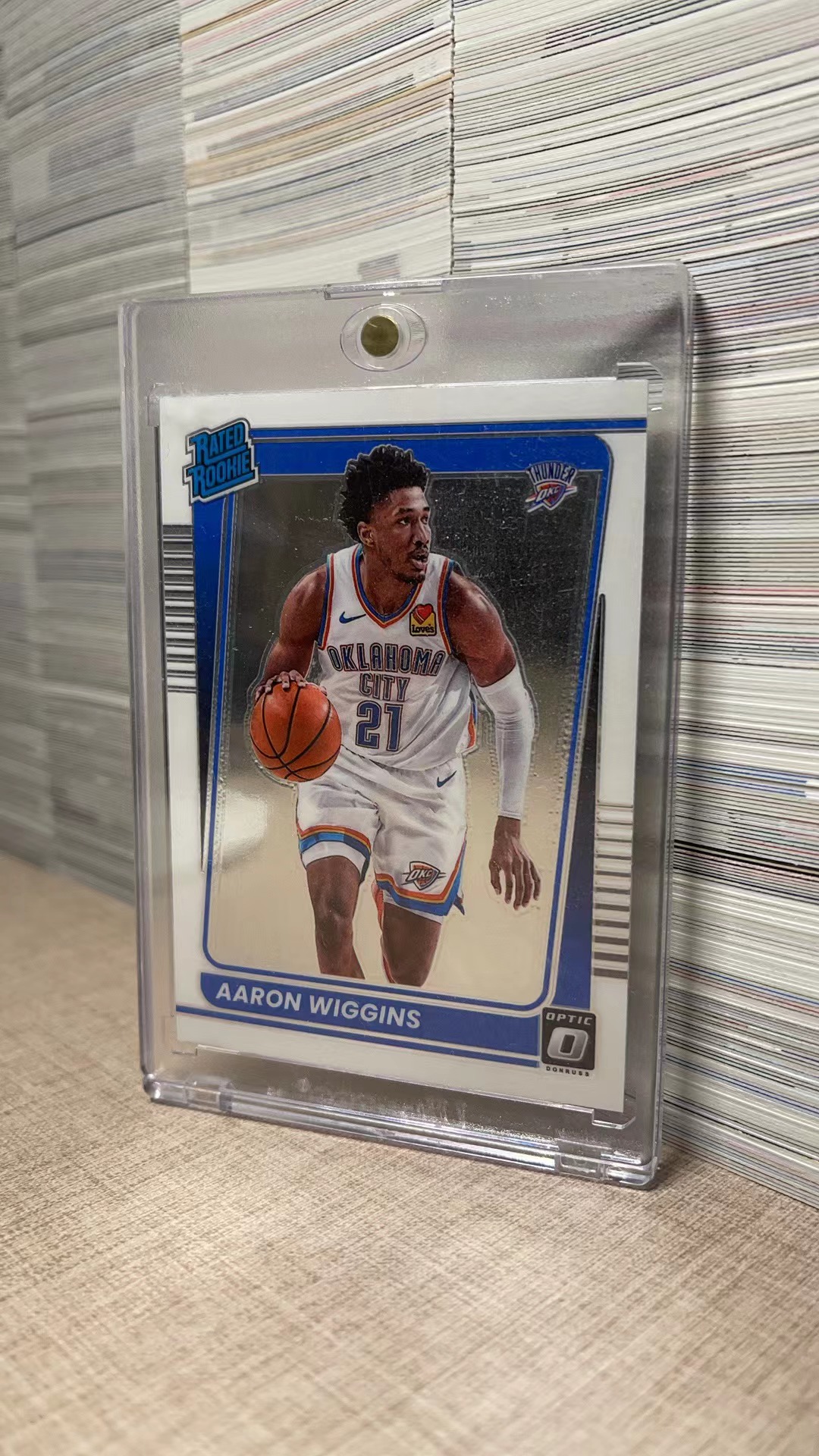 2021-22 Panini Donruss Optic Aaron Wiggins RC 阿隆维金斯 雷霆新秀