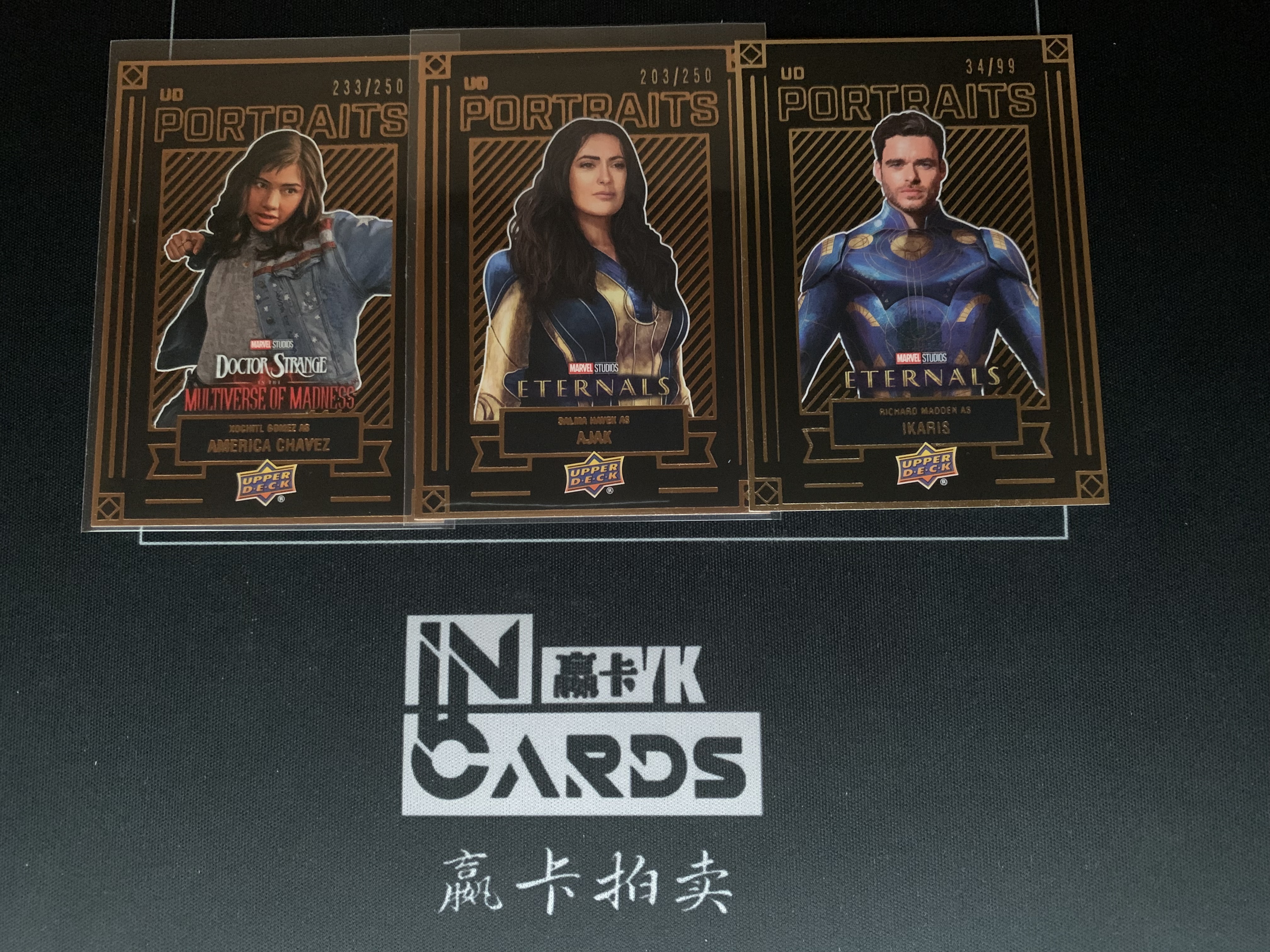 2024 upper deck marvel studios series 2 漫威影视合集2 /99编 /250编 3张打包 卡品如图 收藏必备 麦麦