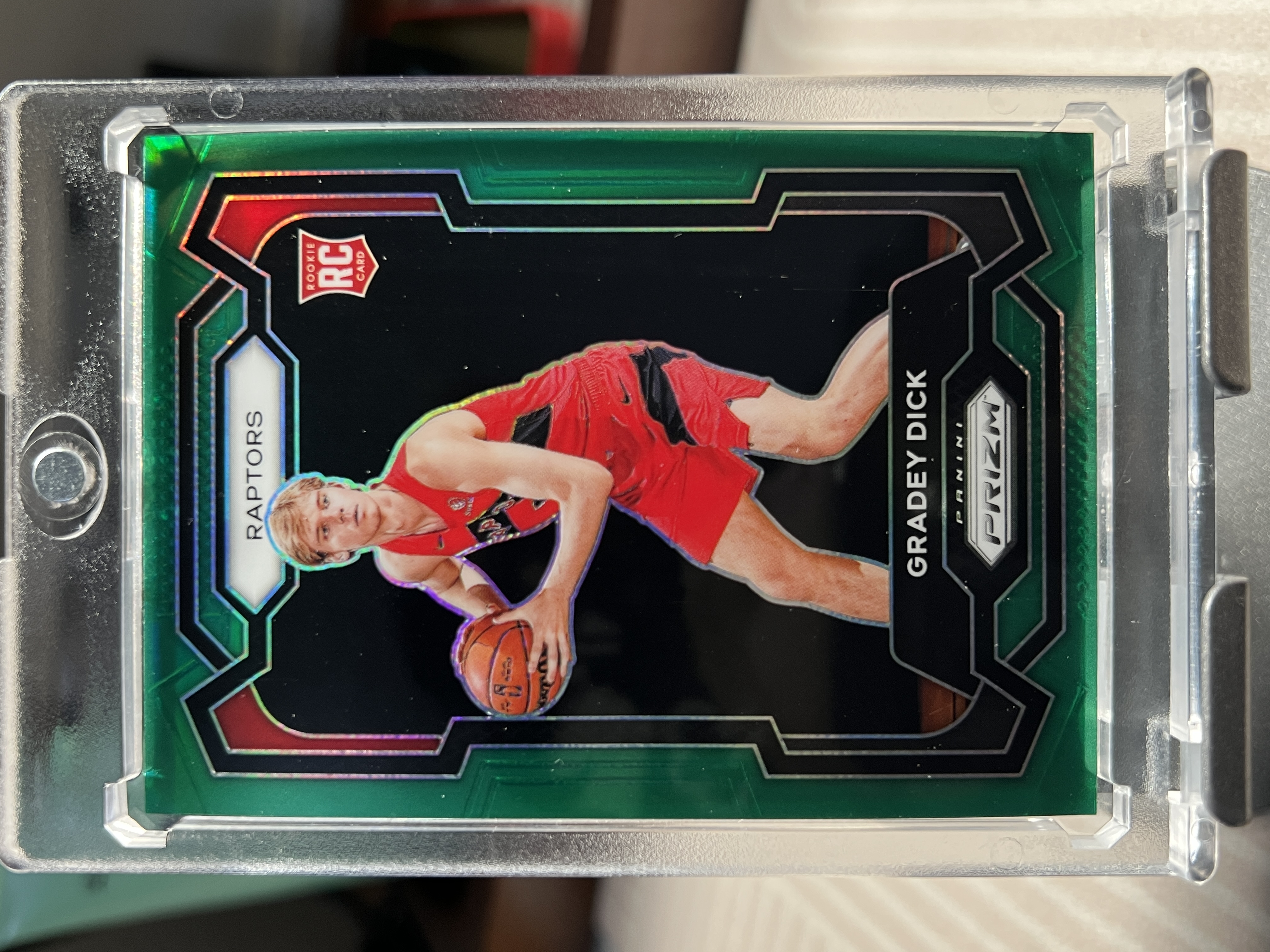 2023-24 Panini Prizm Gradey Dick RC 格雷迪 迪克 牛子哥 新秀 绿折 多伦多猛龙