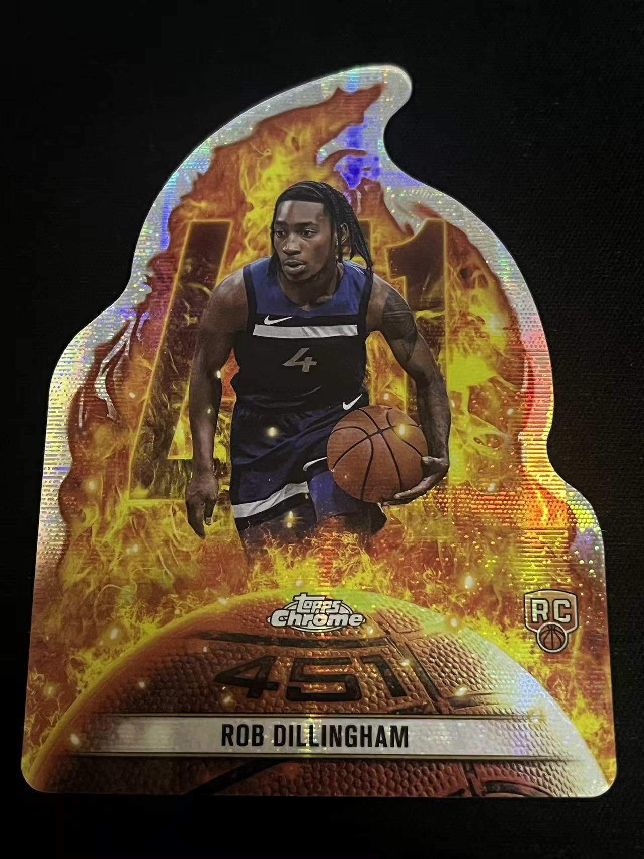 2025 Topps toops Robert Dillingham RC 森林狼 罗伯特-迪林厄姆 新秀 异形大比例
