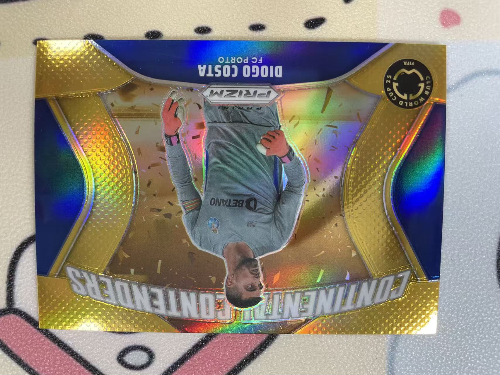 2025 Panini Prizm FIFA Club World Cup 世俱杯Pz Diogo Costa 波尔图 迪奥戈 科斯塔 01/10编 金折 折射 特卡 身价最高的门将 不保卡品【猴哥】
