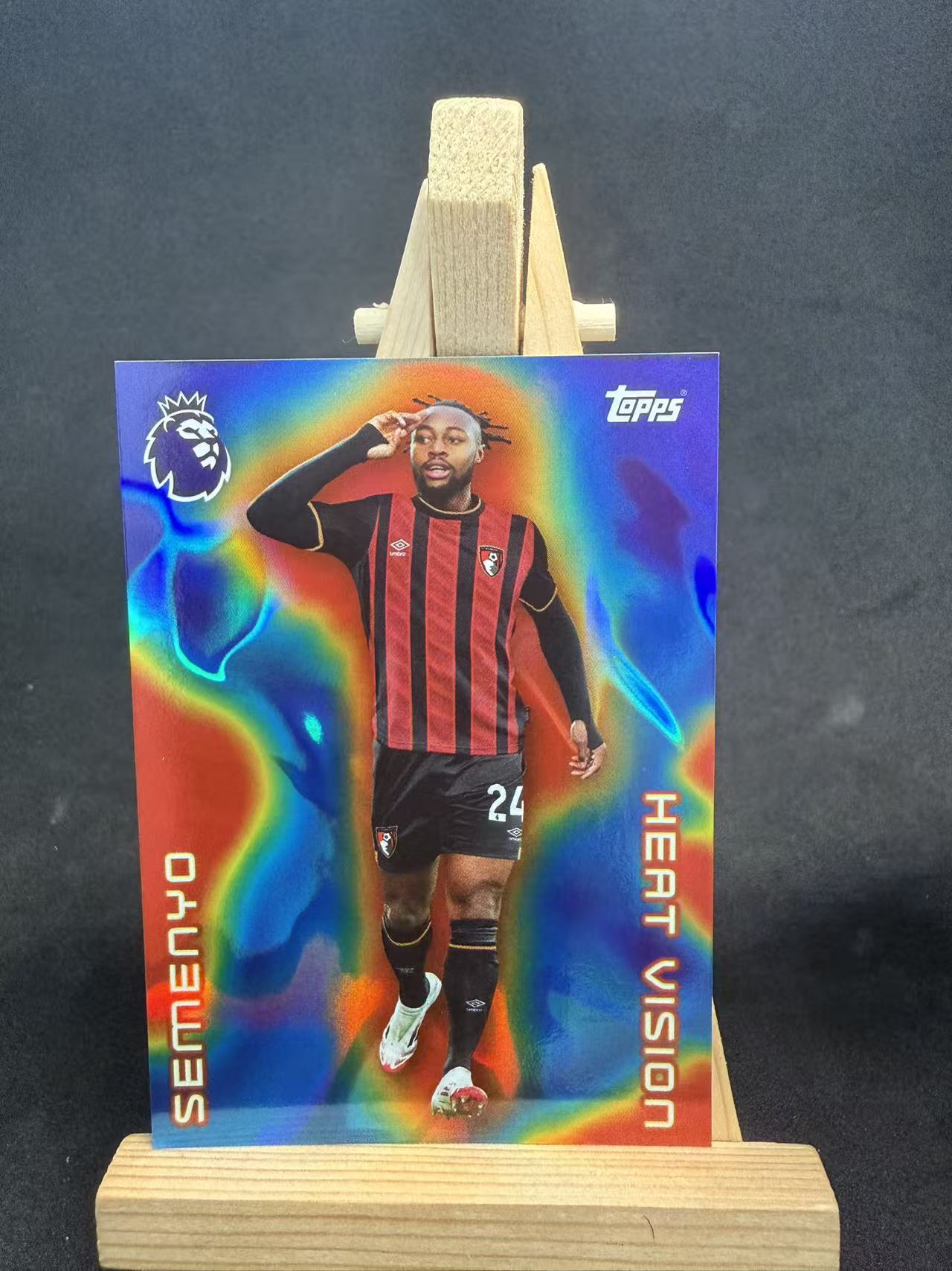 2025-26 Topps Premier antoine semenyo 英超 伯恩茅斯 塞门约 折射 热成像特卡 大比例SP 默认瑕疵 介意勿拍 乐