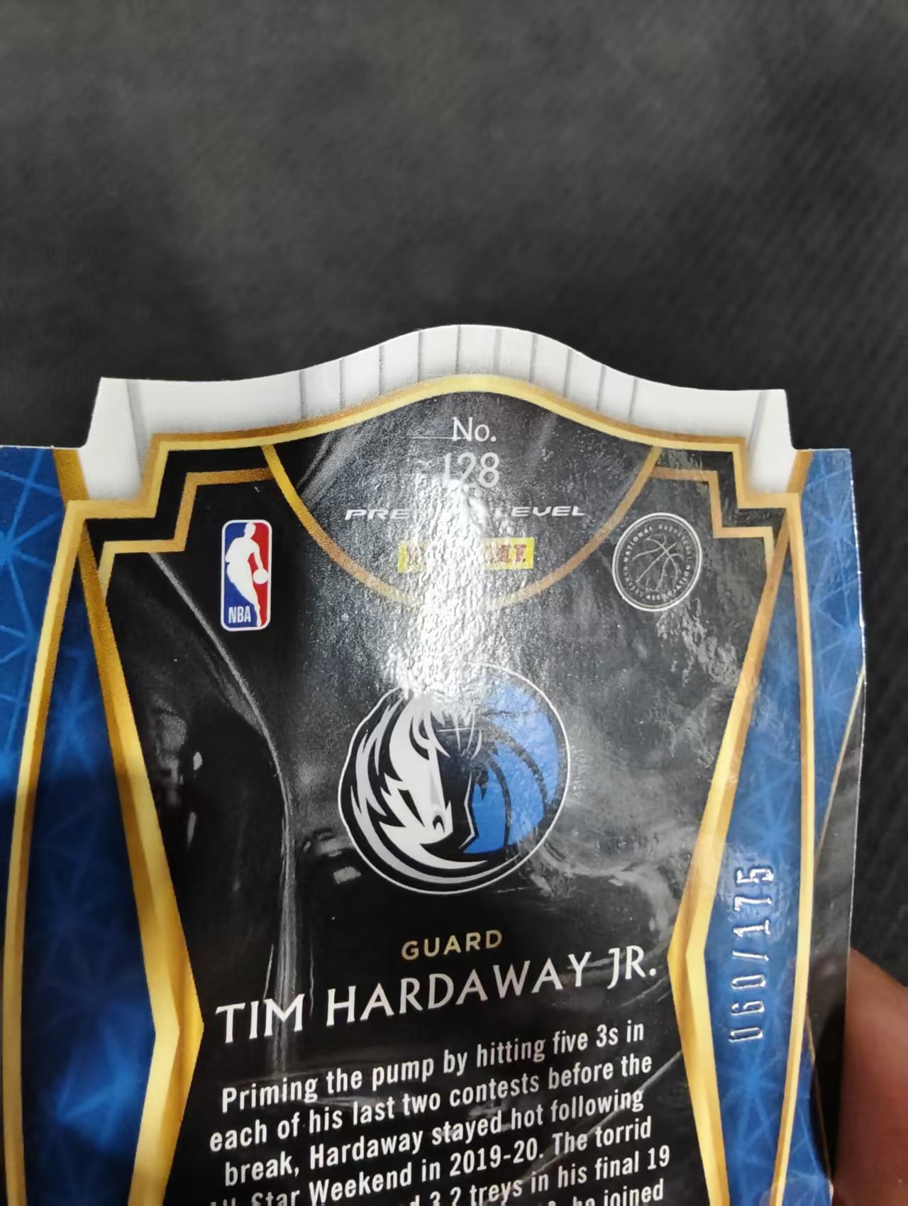 【汽水拍卖】2020-21 Panini Select Tim Hardaway Jr. 独行侠 蒂姆 哈达威二世 红折 175编 微瑕如图