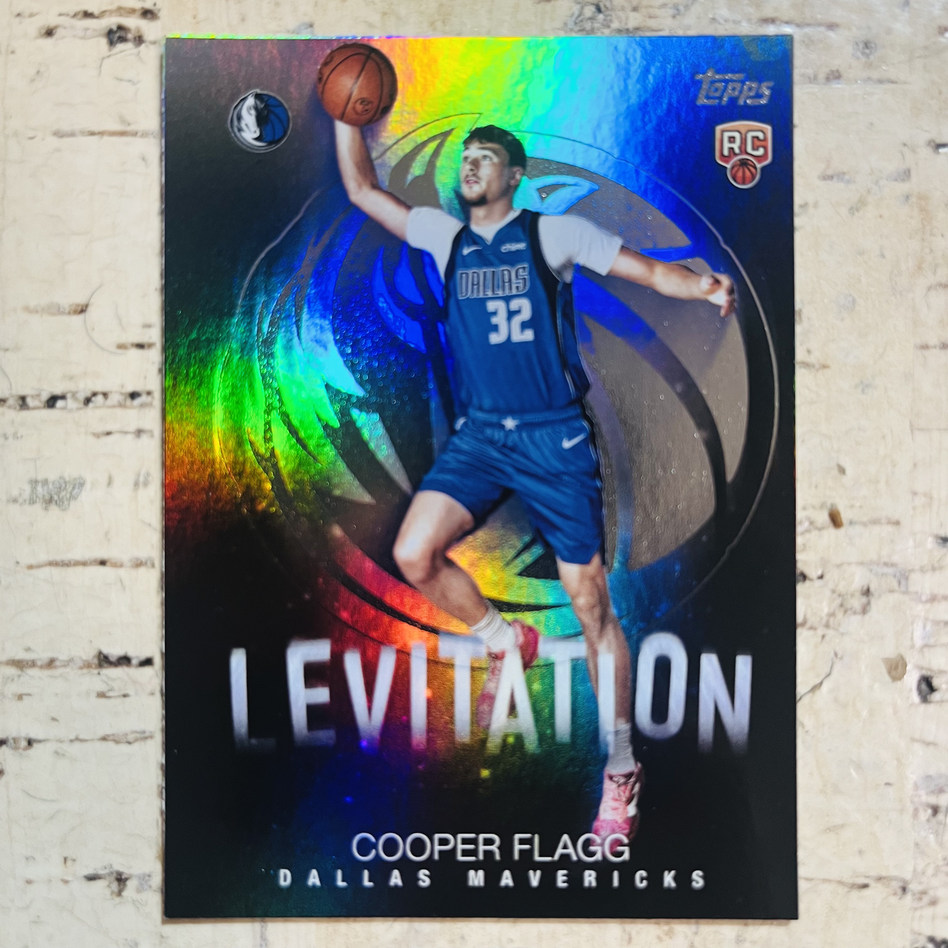 2025-26 Topps Flagship Cooper Flagg RC 新秀 独行侠 美国之子 库珀 弗拉格 正银折 银折射 holo折 levitation 悬浮 特卡【小卡迷拍卖】
