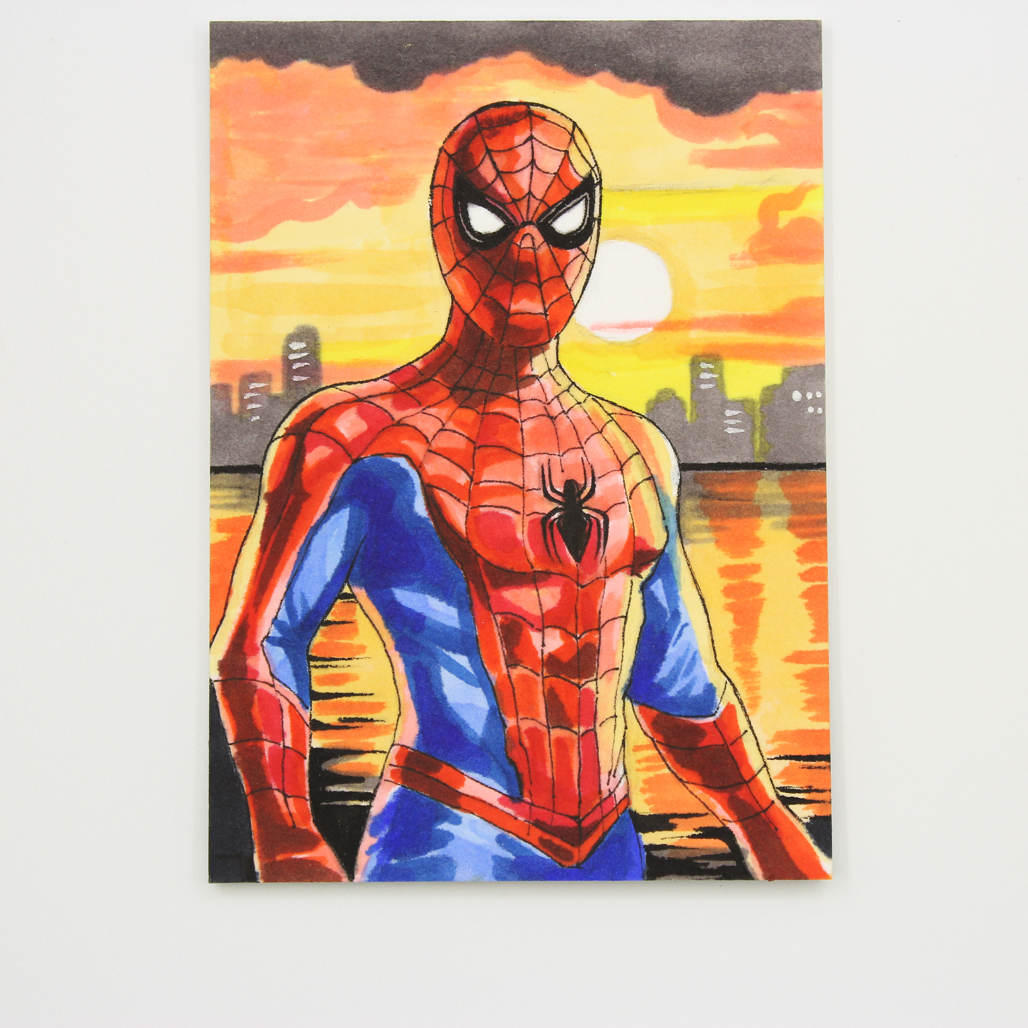 2017 Onyx Authenticated Marvel (MCU) Spider Man 漫威 复仇者联盟 小蜘蛛 蜘蛛侠 1/1 手绘 背面画师签字 【HOPE代卖(4.5%含卡淘)】