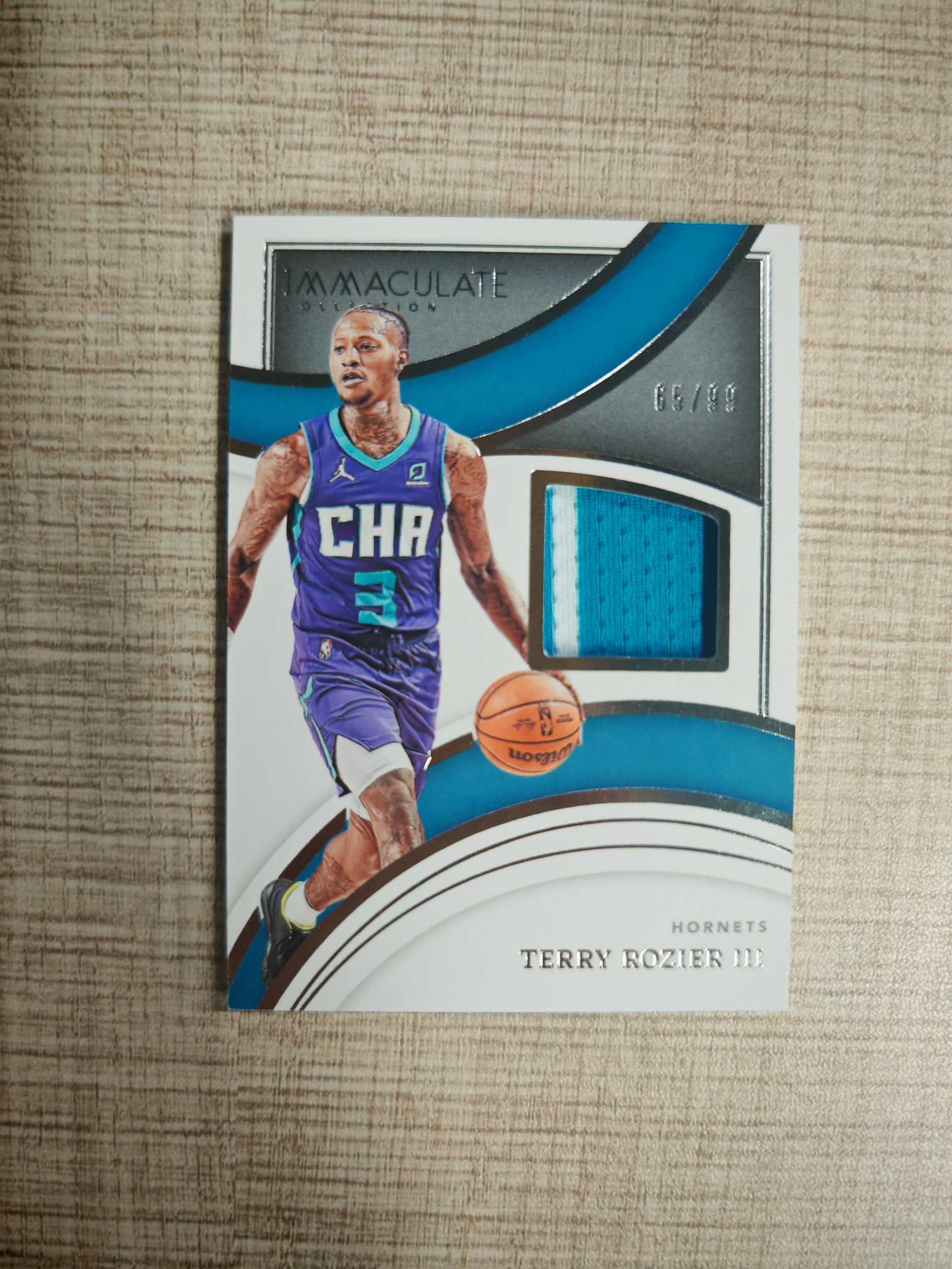 2021-22 Panini Immaculate Collection 特里罗齐尔 黄蜂 Patch 99编