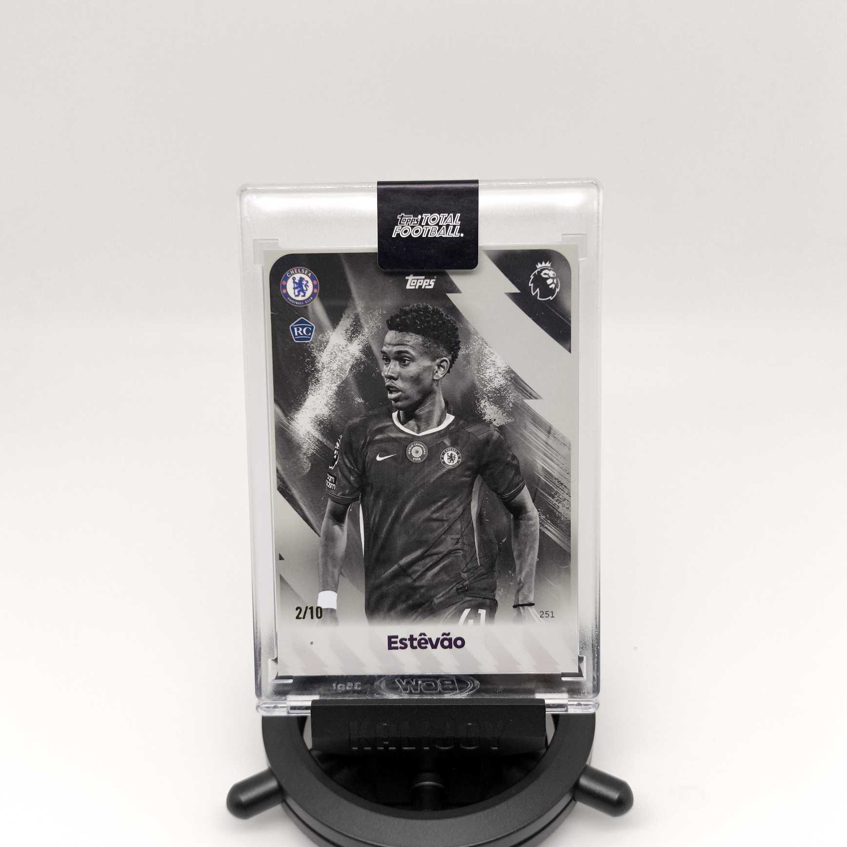 2025-26 Topps Total Football Estevao RC 埃斯特旺 切尔西超新星 切尔西 巴西 2/10编 TTF 原封砖