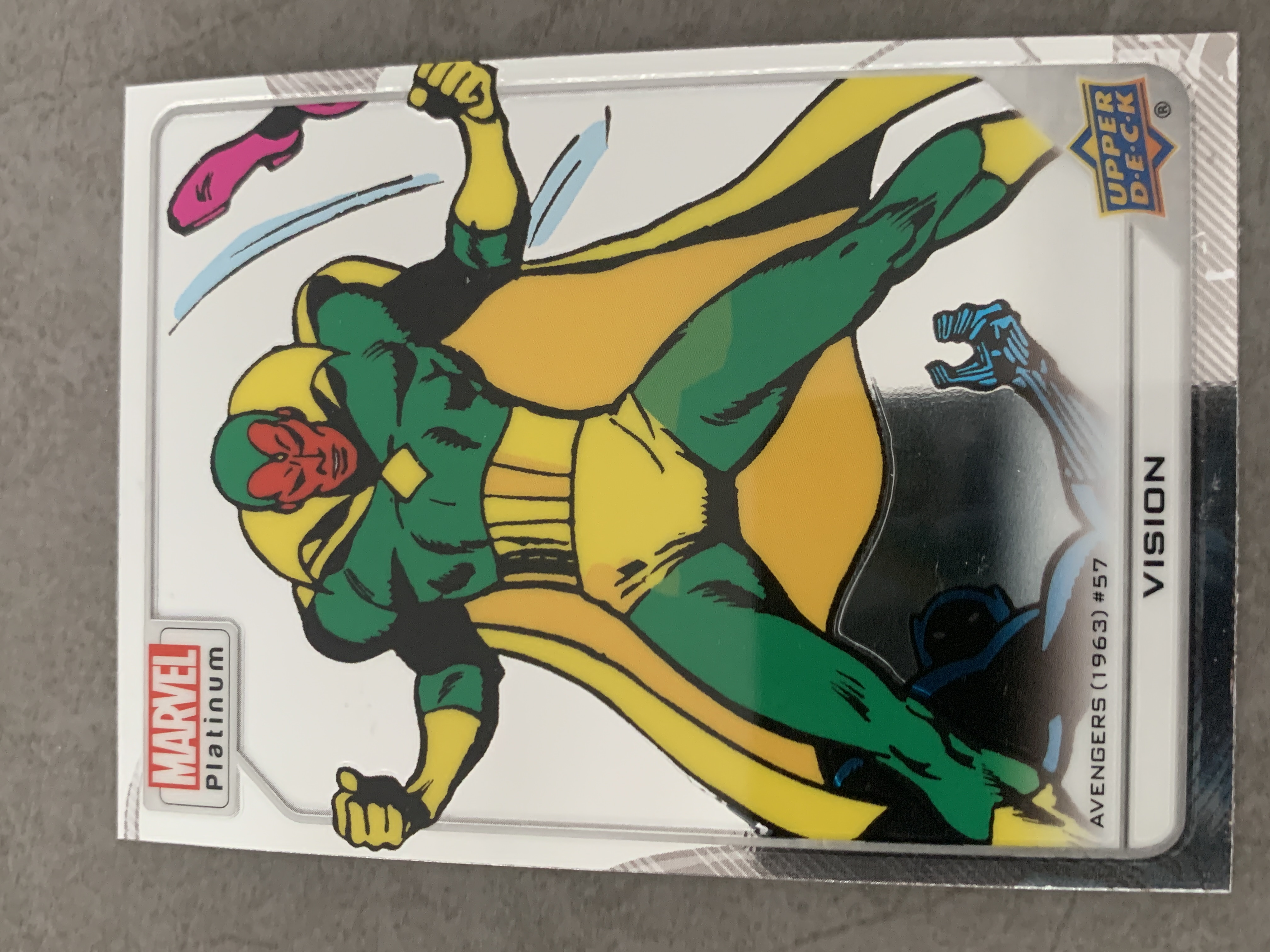 (A9) 2022 UPPER DECK 漫威 BASE 幻视 实卡好看 收藏凑套必备 卡品如图 !!!