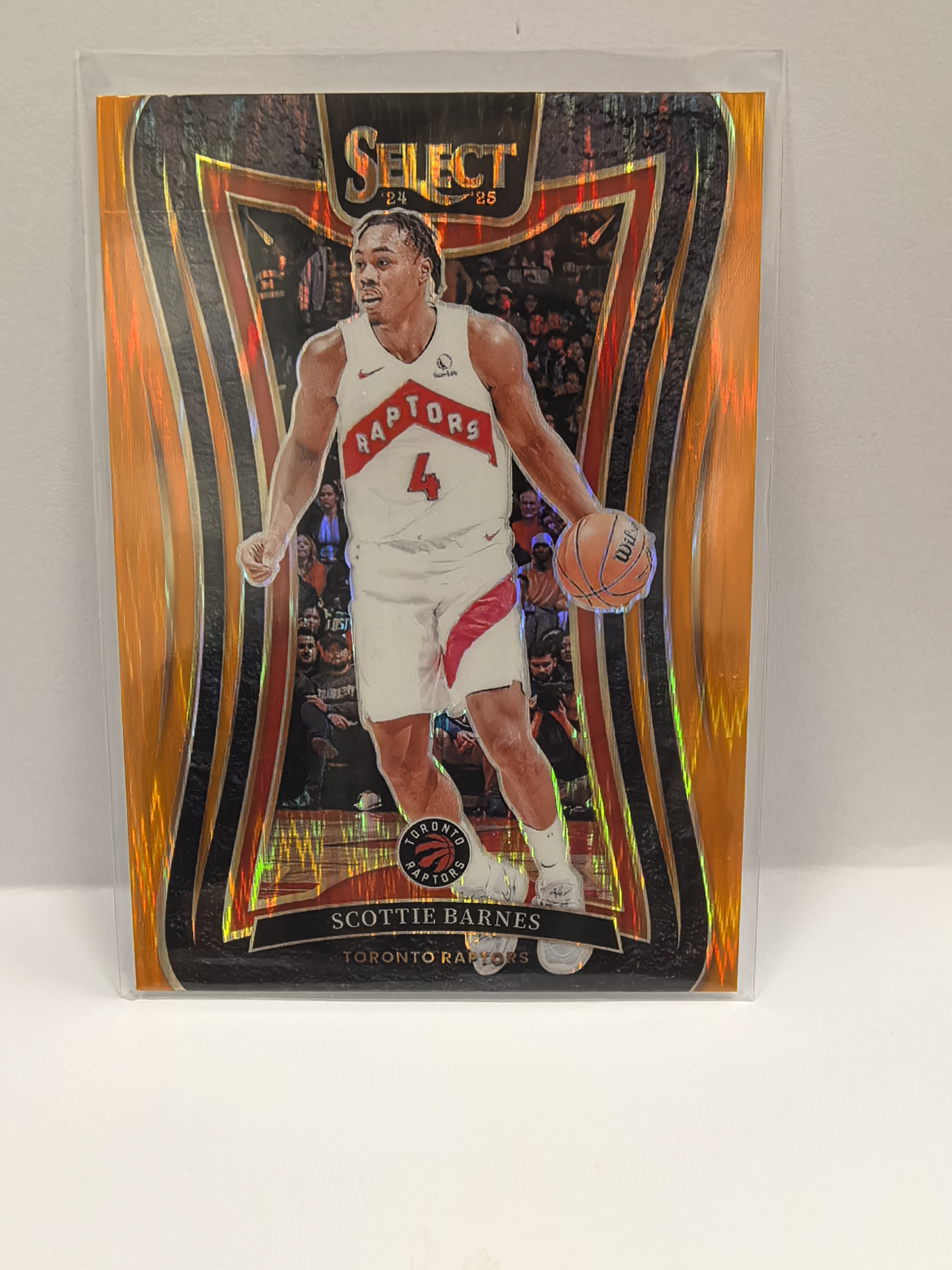 2024-25 Panini Select Scottie Barnes SE 巴恩斯 猛龙 三级 折射 橙瀑布 卡品如图 凑套必备