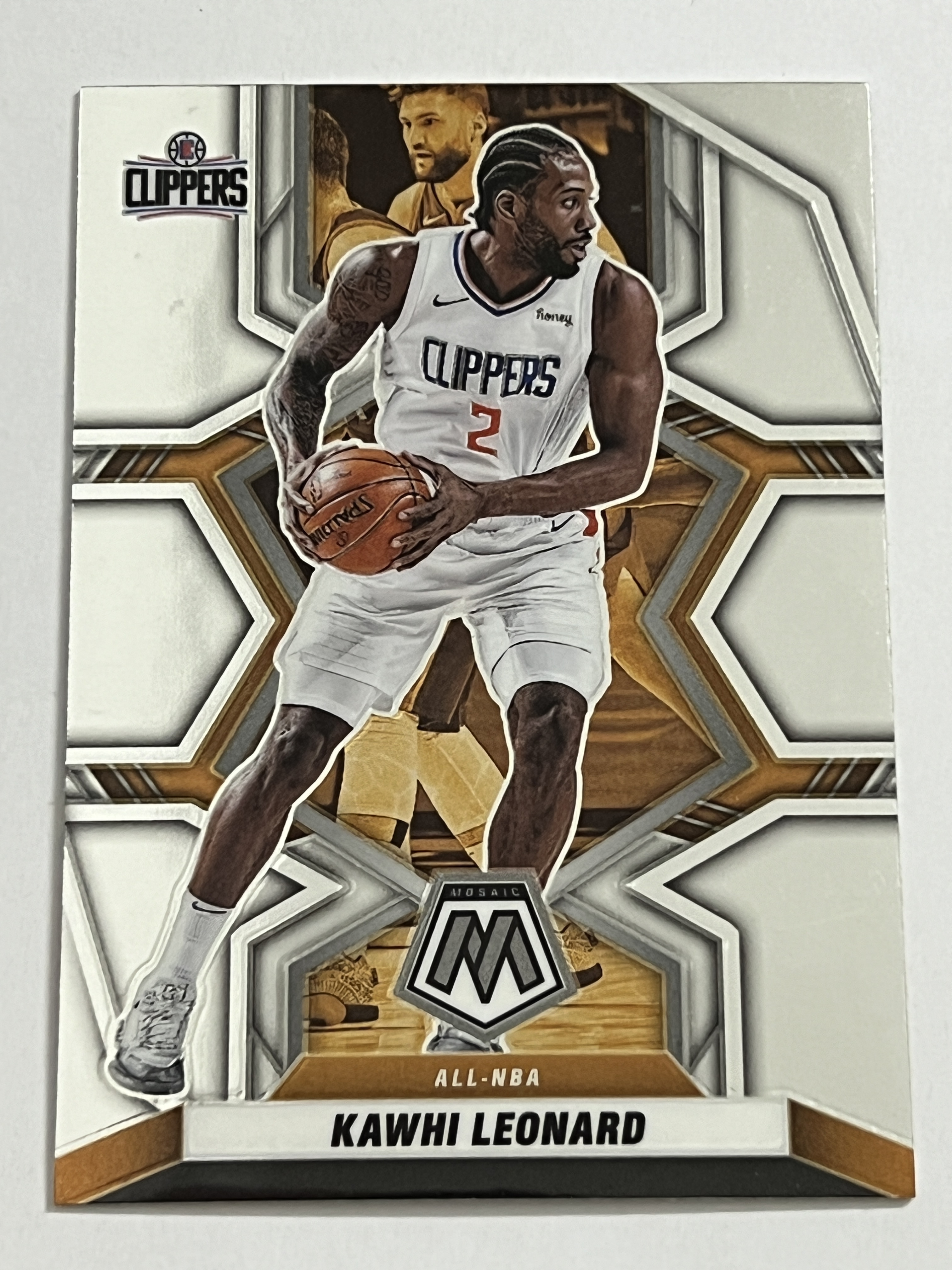 2021-22 Panini Mosaic Kawhi Leonard 科怀 伦纳德 快船队 热门球星 收藏必备 实卡精美 #285