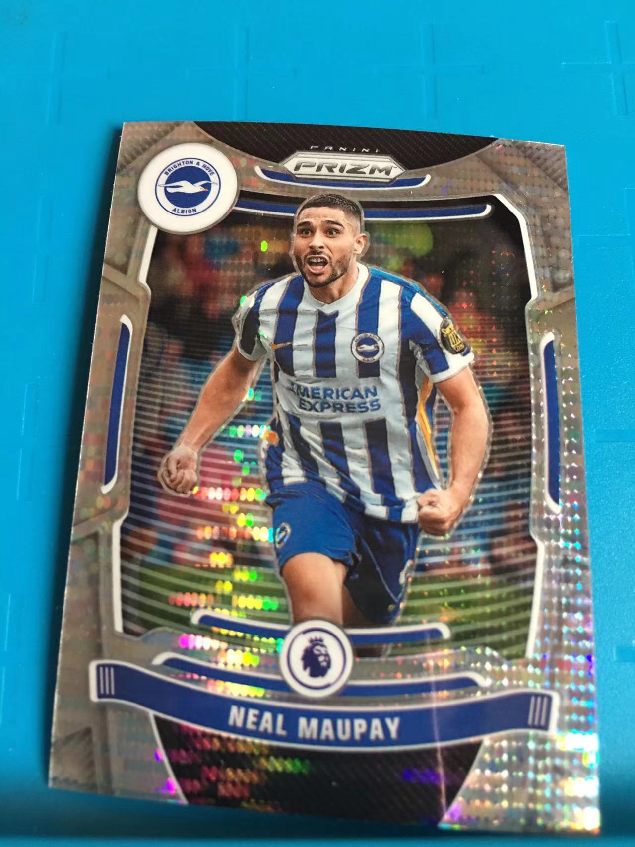 2021-22 Panini Prizm Neal Maupay 莫帕 布莱顿  银脉冲折 英超PZ 卡品如图 W013E