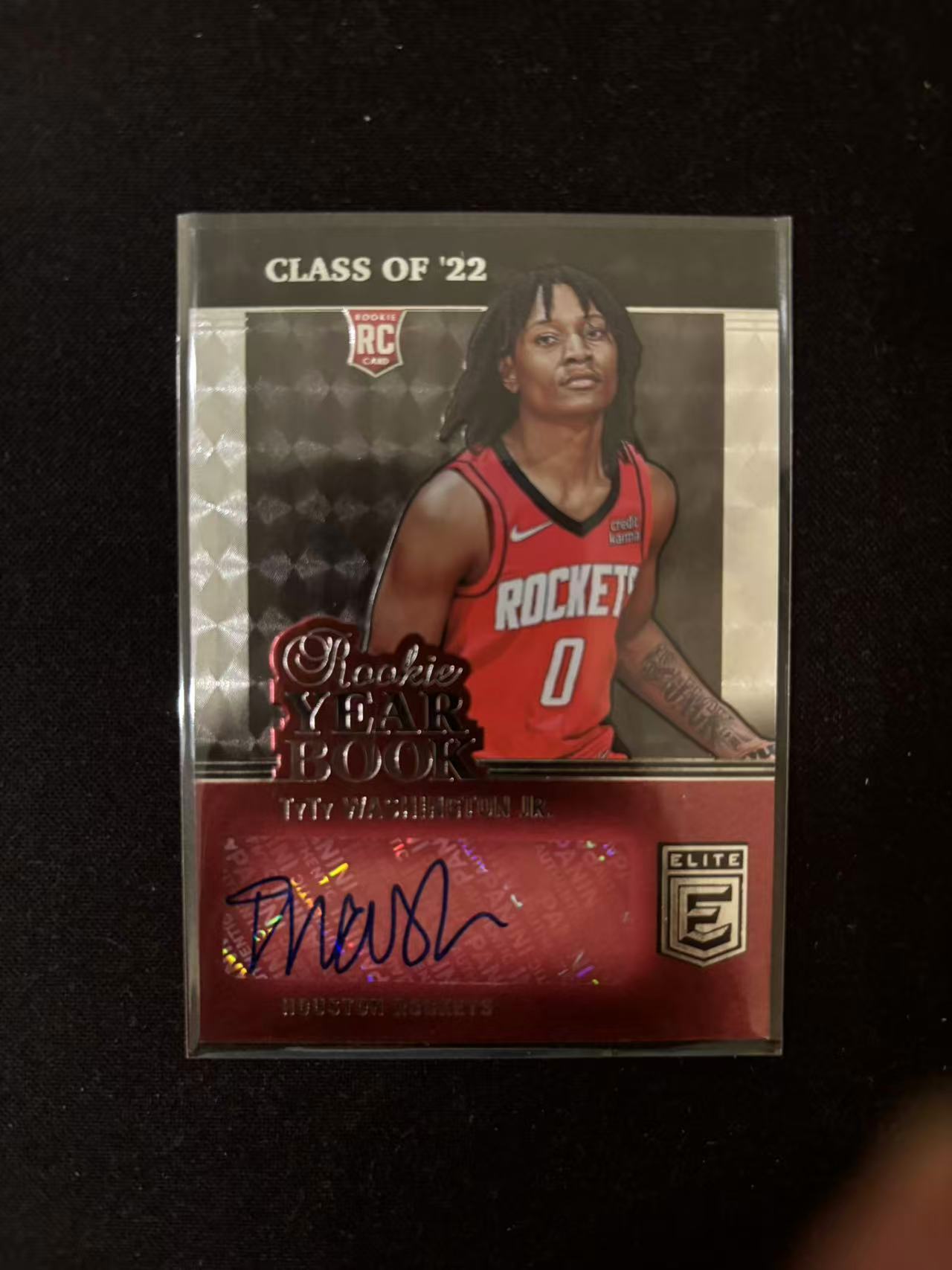 【星辰】PANINI 22-23 DONRUSS 精英系列 JR 华盛顿 休斯顿 火箭 WNBA RC 新秀 签字 贴签