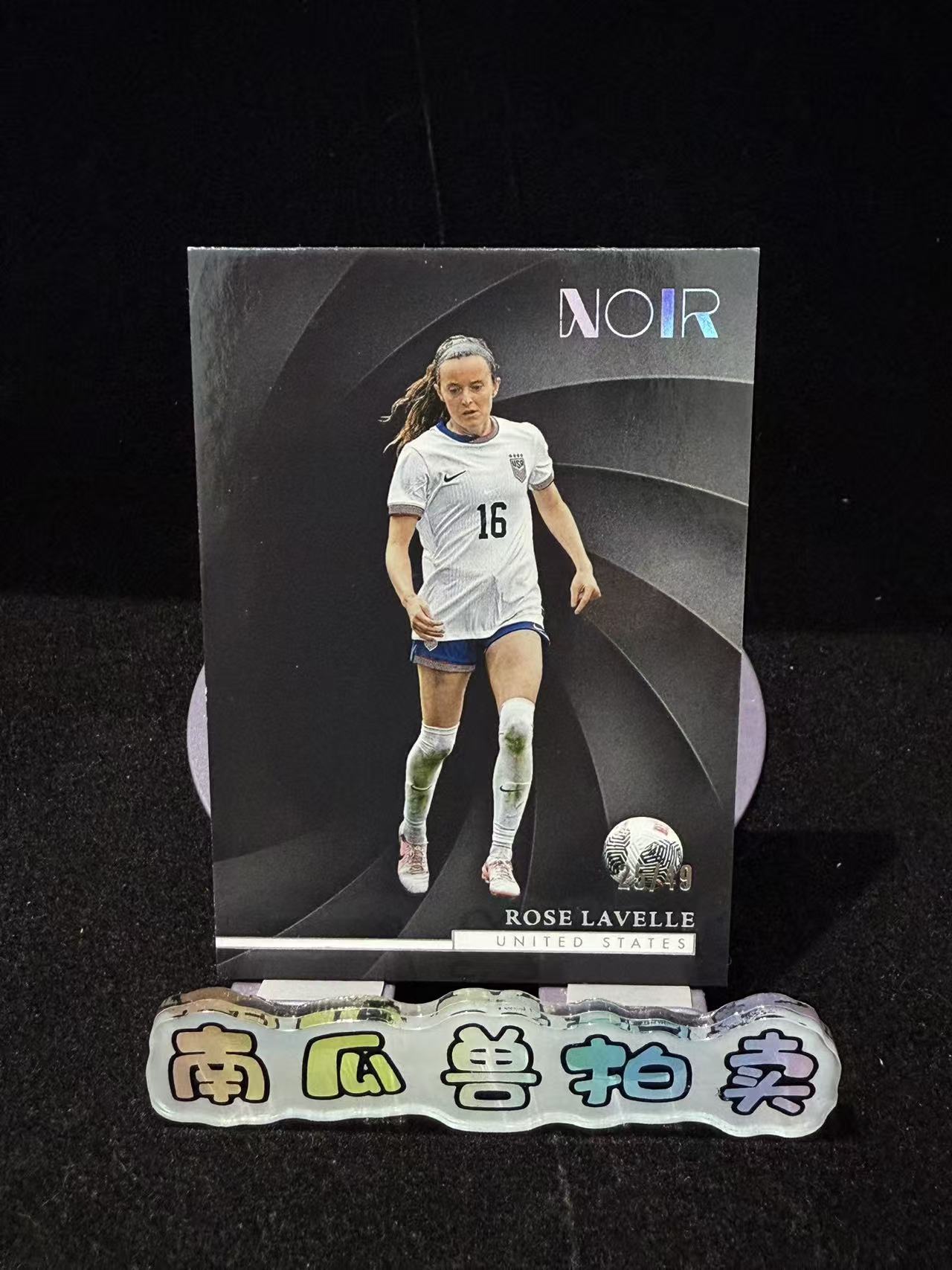 2024-25 Panini Noir Rose Lavelle 诺尔 美国 女足 罗斯 拉韦尔 49编 base 不保卡品 南瓜兽圣杯12.15