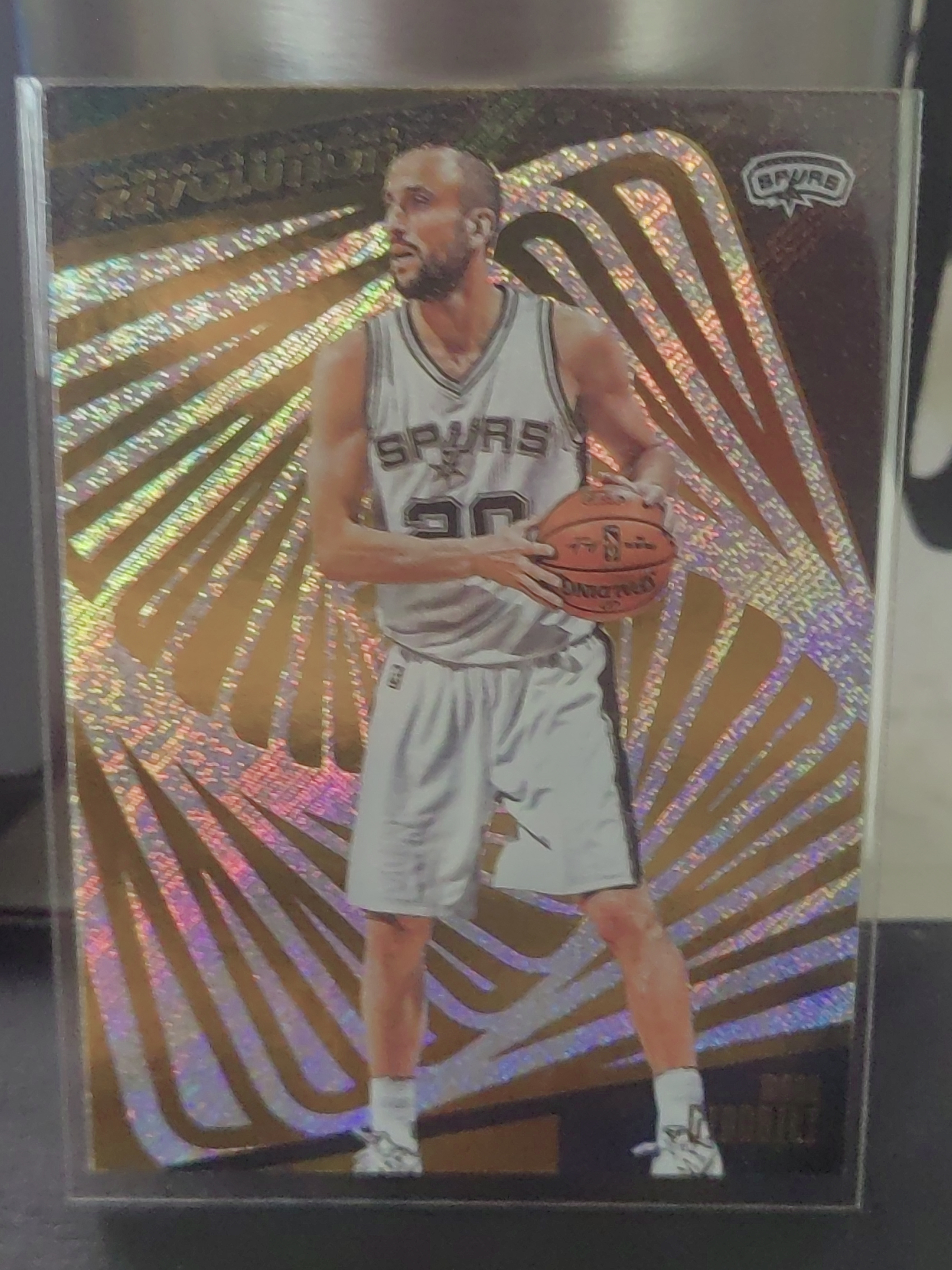 2015-16 Panini Revolution Manu Ginobili 革命 马努 吉诺比利 妖刀 篮 白边白角 不保卡品 卡品如图
