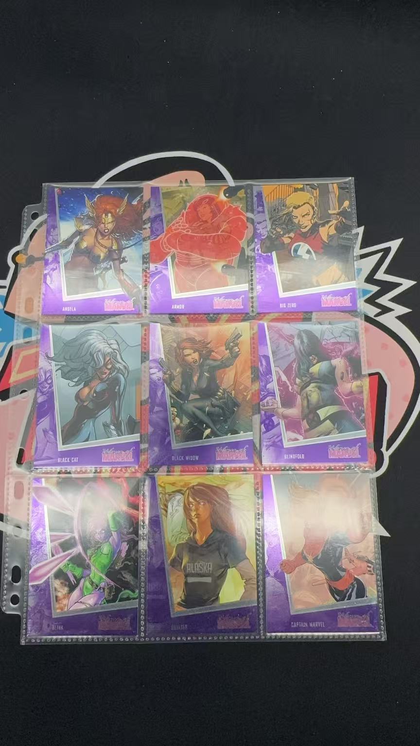 【玩具坑】Rittenhouse Marvel (MCU) Avengers 漫威 复仇者联盟 90张齐套打包 老卡凑套不易