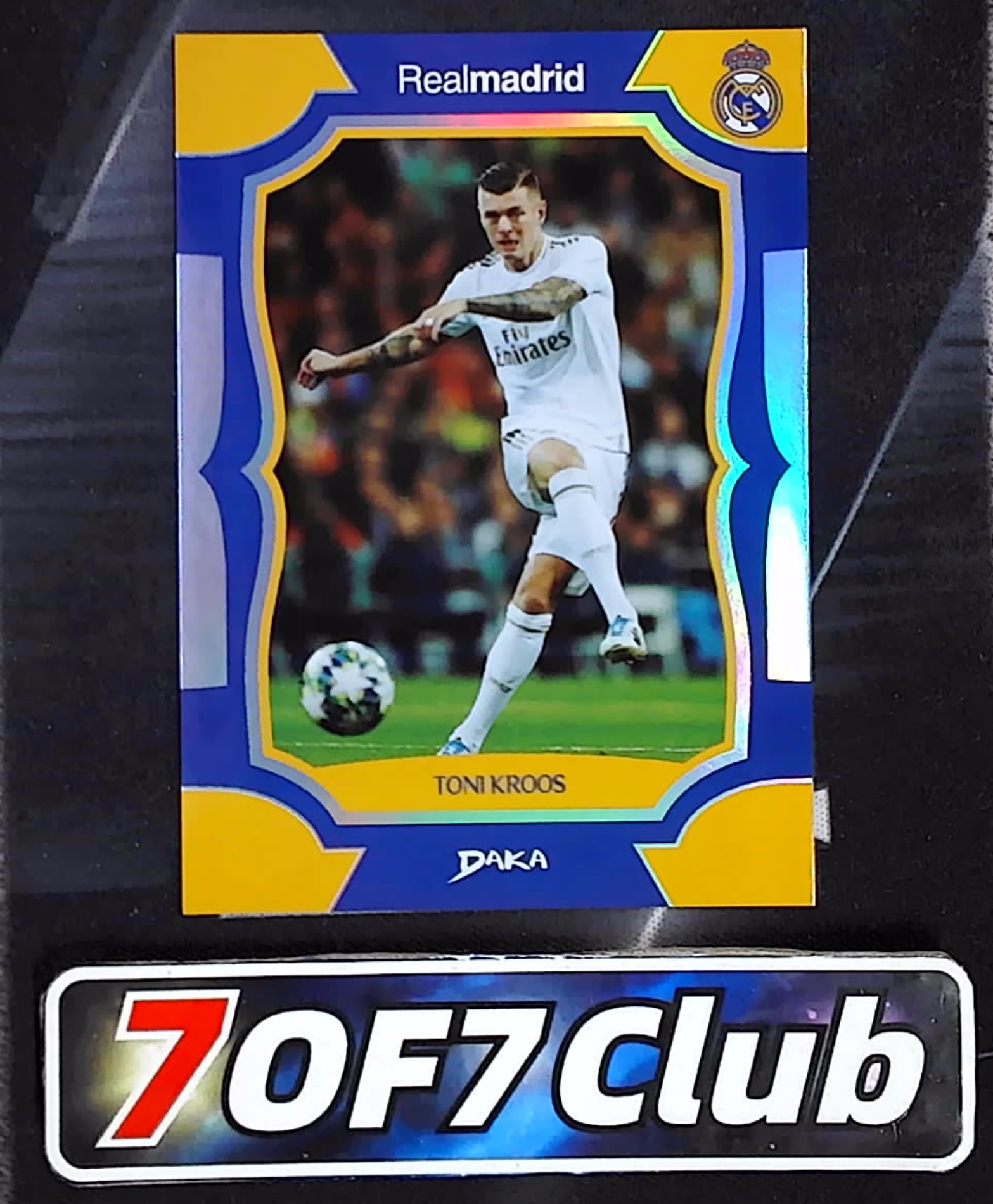 【7OF7Club拍卖】2025 DAKA 皇家马德里队盒 Toni Kroos 托尼 克罗斯 149编 卡品如图 TQ03