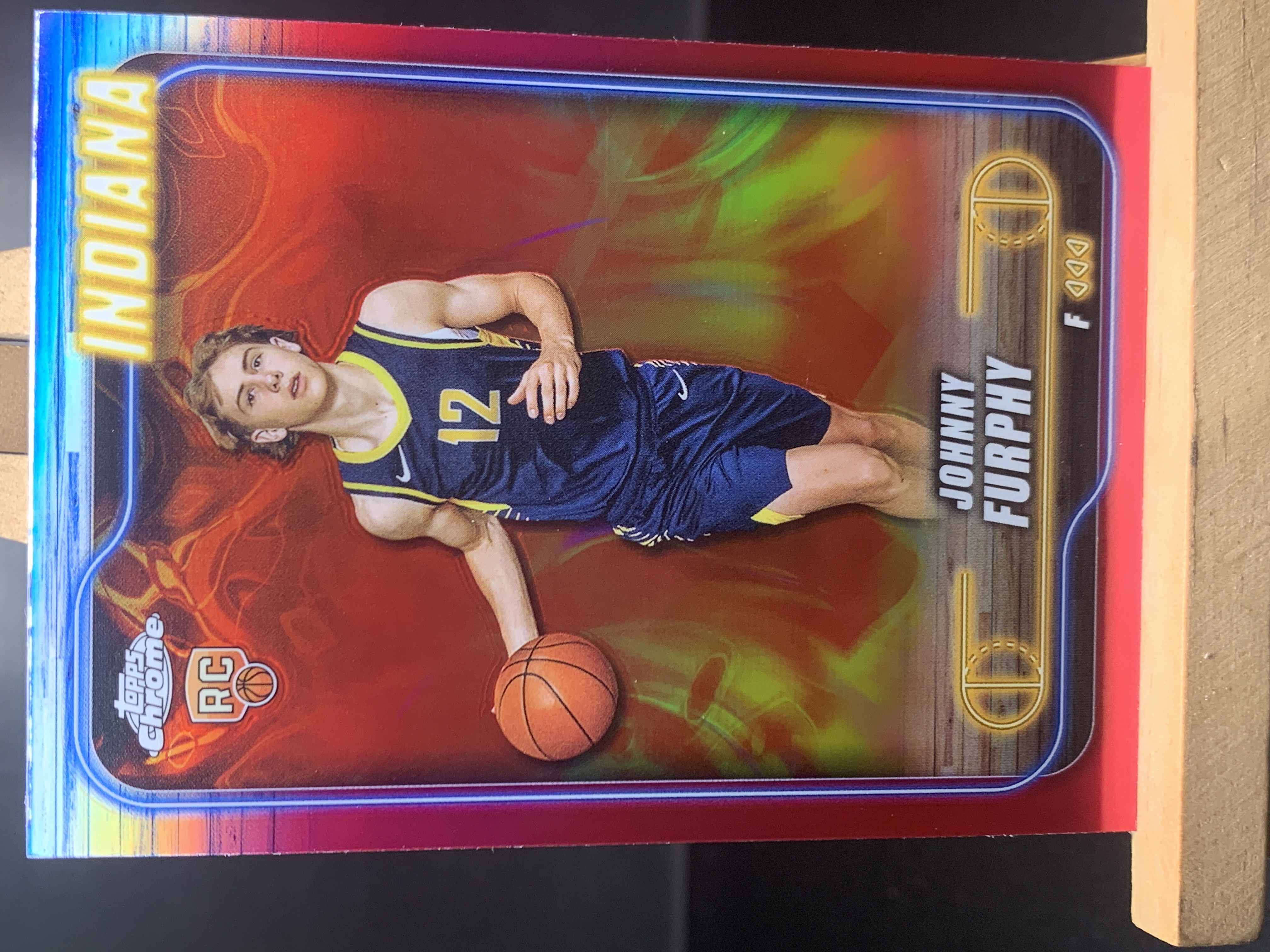 (S4) 2025 TOPPS 折射 新秀RC 约翰尼 弗菲 近期大热球星 收藏必备 卡品如图 ! ! !