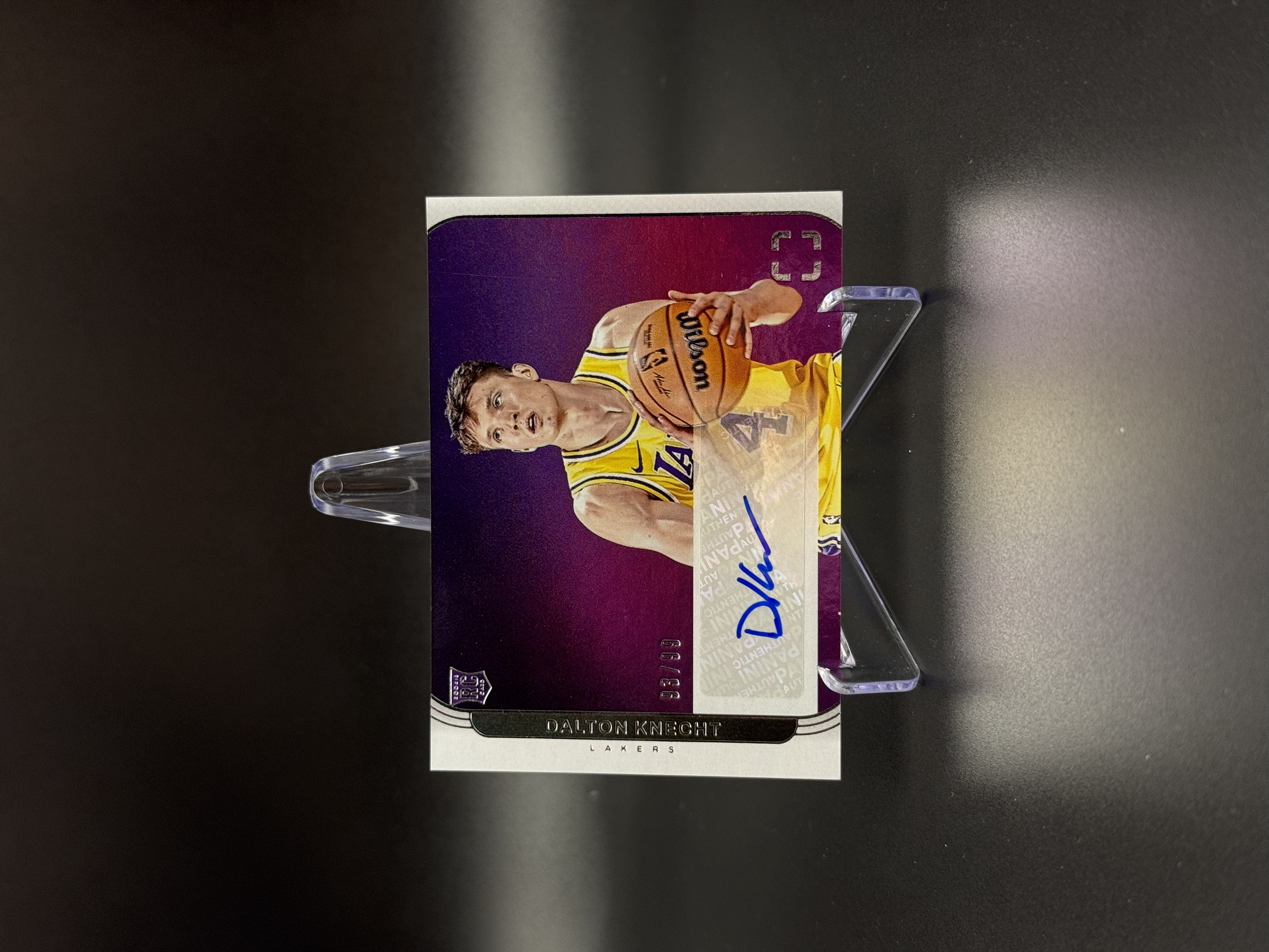 2024-25 Panini Photogenic Dalton Knecht RC 【鲨鱼辣椒 免费代拍】上镜系列 RC 克内克特 湖人 新秀 折射 签字 99编#Tzy