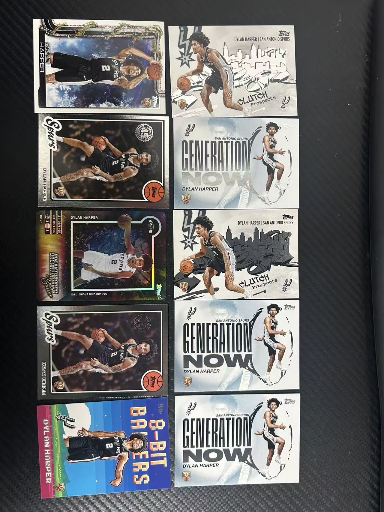 2025 Topps Topps/NBA Starting 5 Dylan Harper RC 【灯灯拍卡】TOPPS 哈珀 10张特卡 马刺 新秀 RC 好人 收藏必备【LSY】