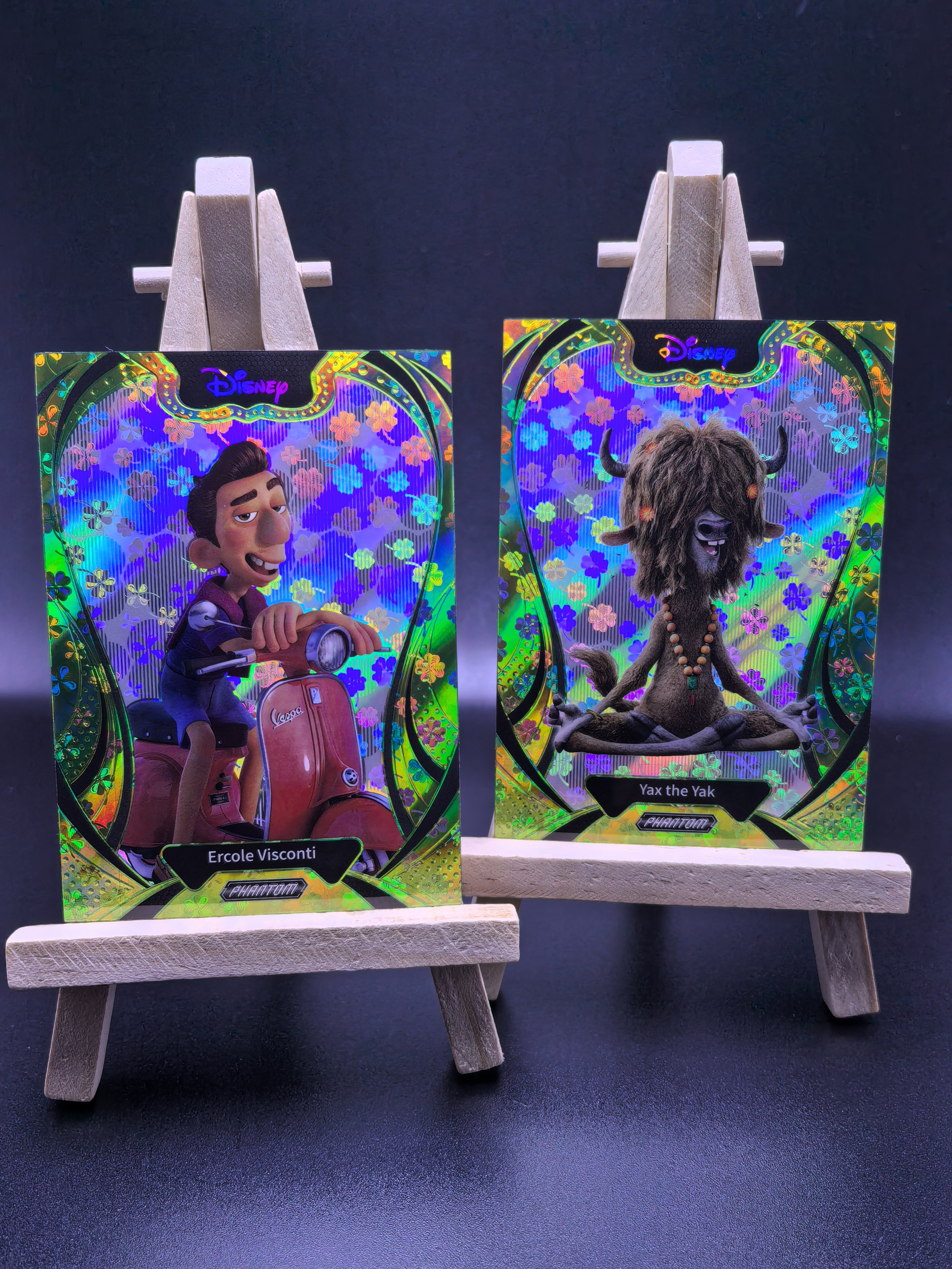 2025 Kakawow 卡卡沃 Phantom Disney 迪士尼 Ercole Visconti 克利 维斯康蒂 犀利哥 四叶草折 绿折 限量395编 卡品如图(NGU)