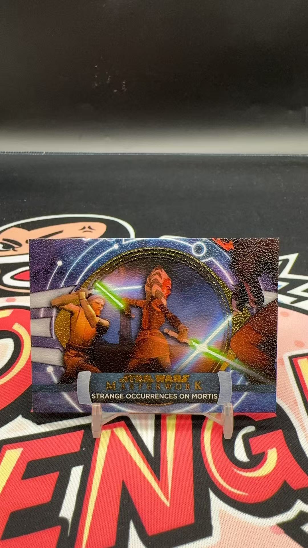 【玩具坑】2024 Topps Star Wars Masterwork 星球大战 大师系列 阿索卡的旅程特卡 25编 皮革纹理 #JA-5