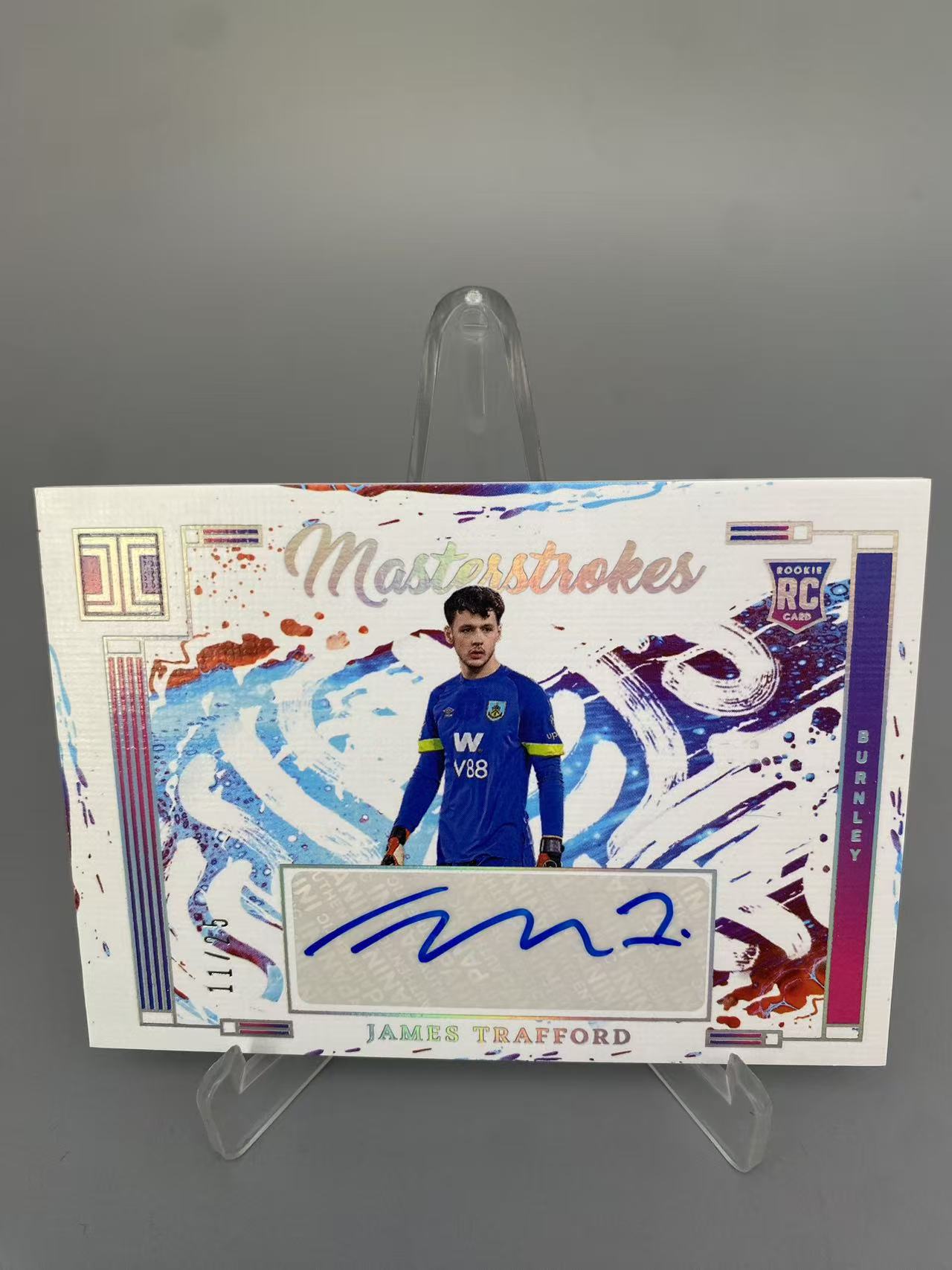 【拆吧代拍】2023-24 Impeccable James Trafford RC 小真金 特拉福德 25编 银平行 签字 伯恩利 新秀 转会 曼城 新一门 投资必备~ 天使1128