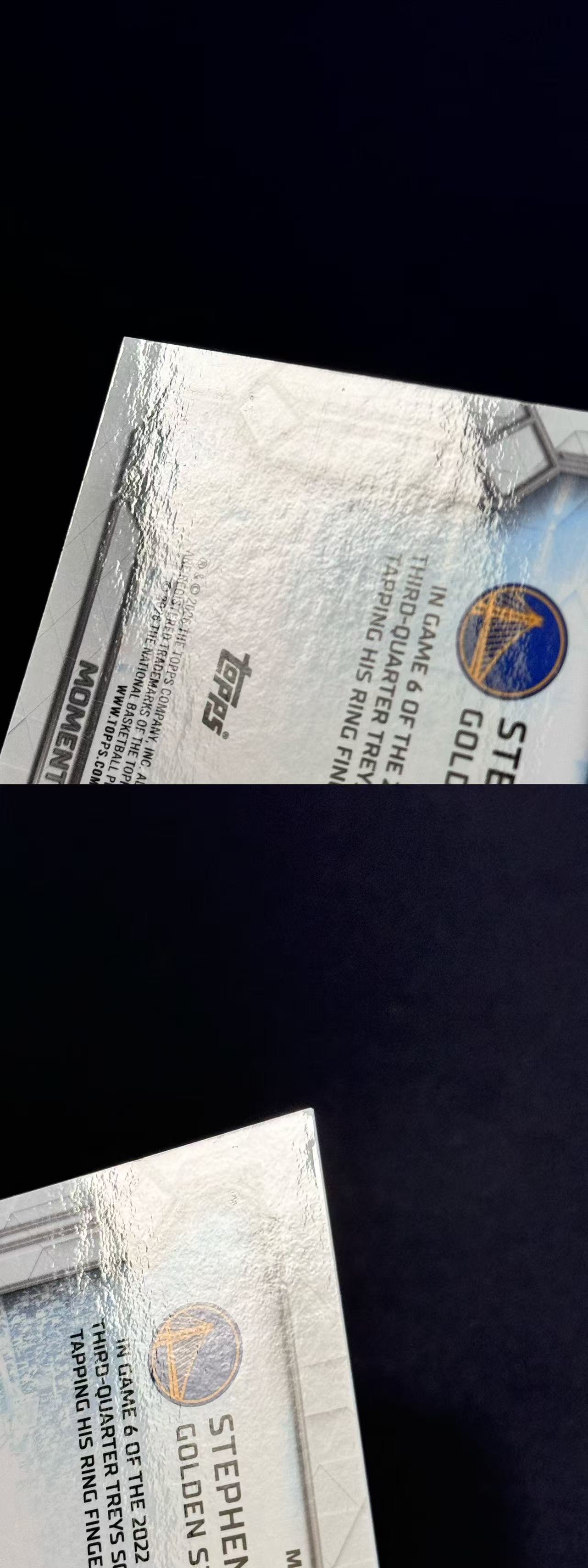 2026 Topps Chrome Update Stephen Curry 【云猫】斯蒂芬库里 勇士 1/2编 首编 Moment In Time 时刻特卡 折射 白几何折 白折 轻印 TL-O1