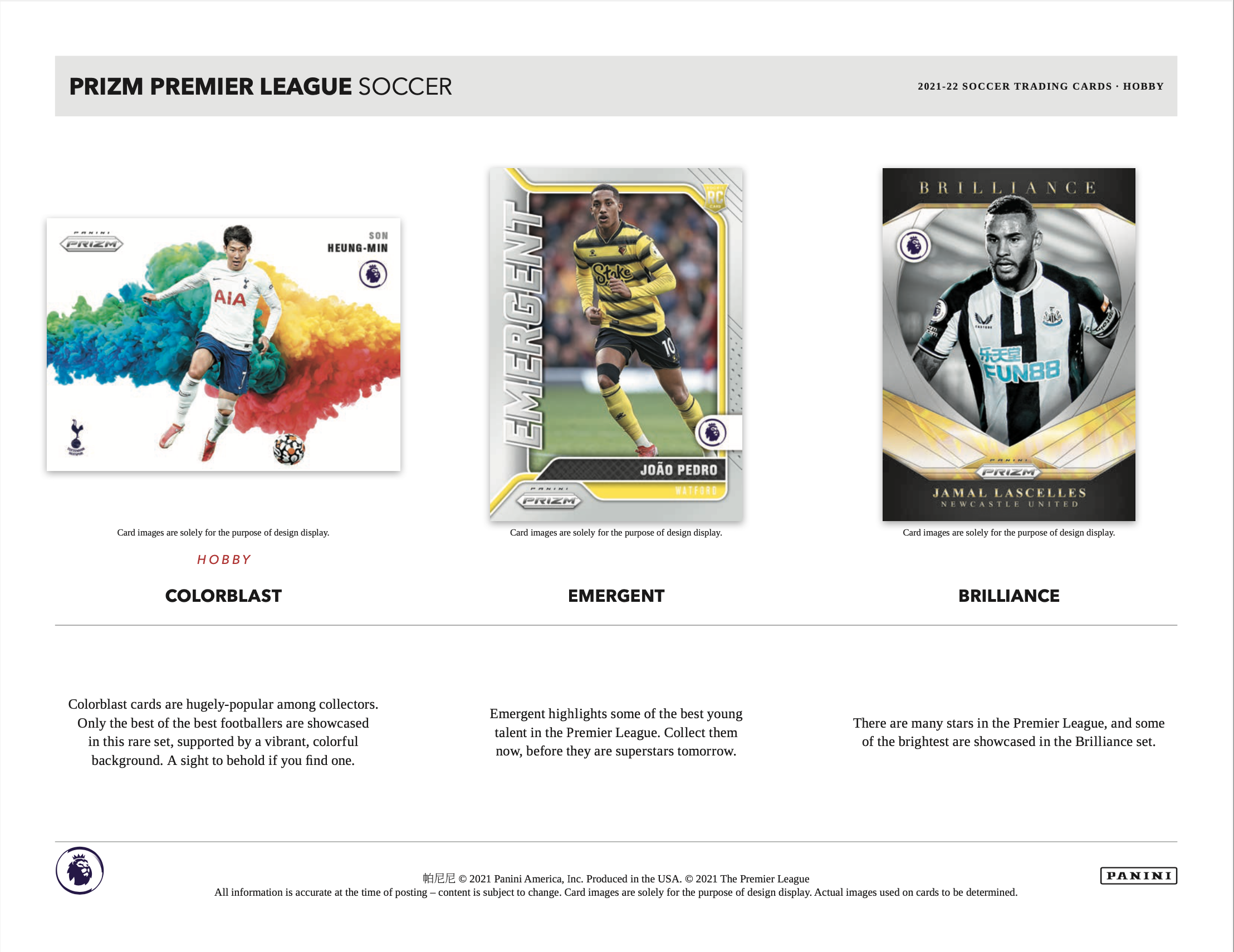 2021-22 PRIZM PREMIER LEAGUE SOCCER HOBBY 完整箱