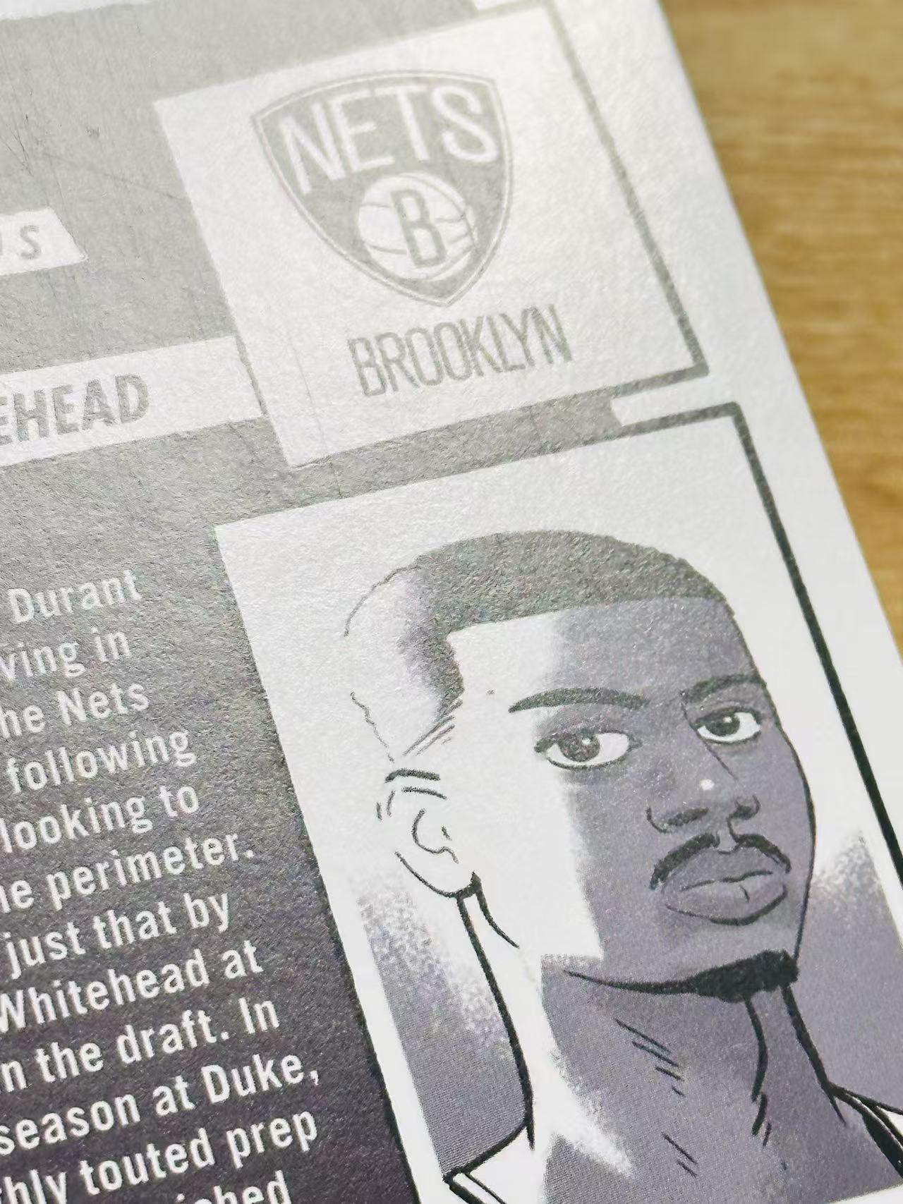 2023-24 Panini NBA Hoops Dariq Whitehead 嘿嘿代卖 达里克 怀特黑德 新秀 RC 大比例 漫画 点点折 篮网 收藏必备