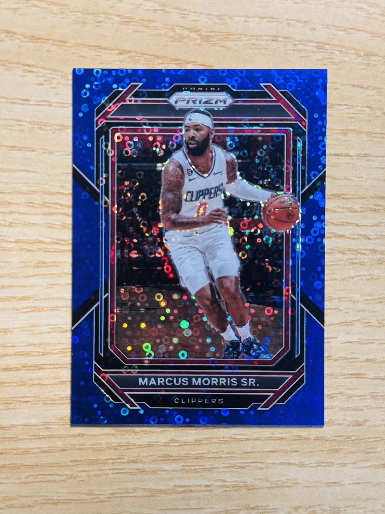 2022-23 Panini Prizm Marcus Morris 嘿嘿代卖 马库斯 莫里斯 150编 蓝泡泡折 快船 收藏必备