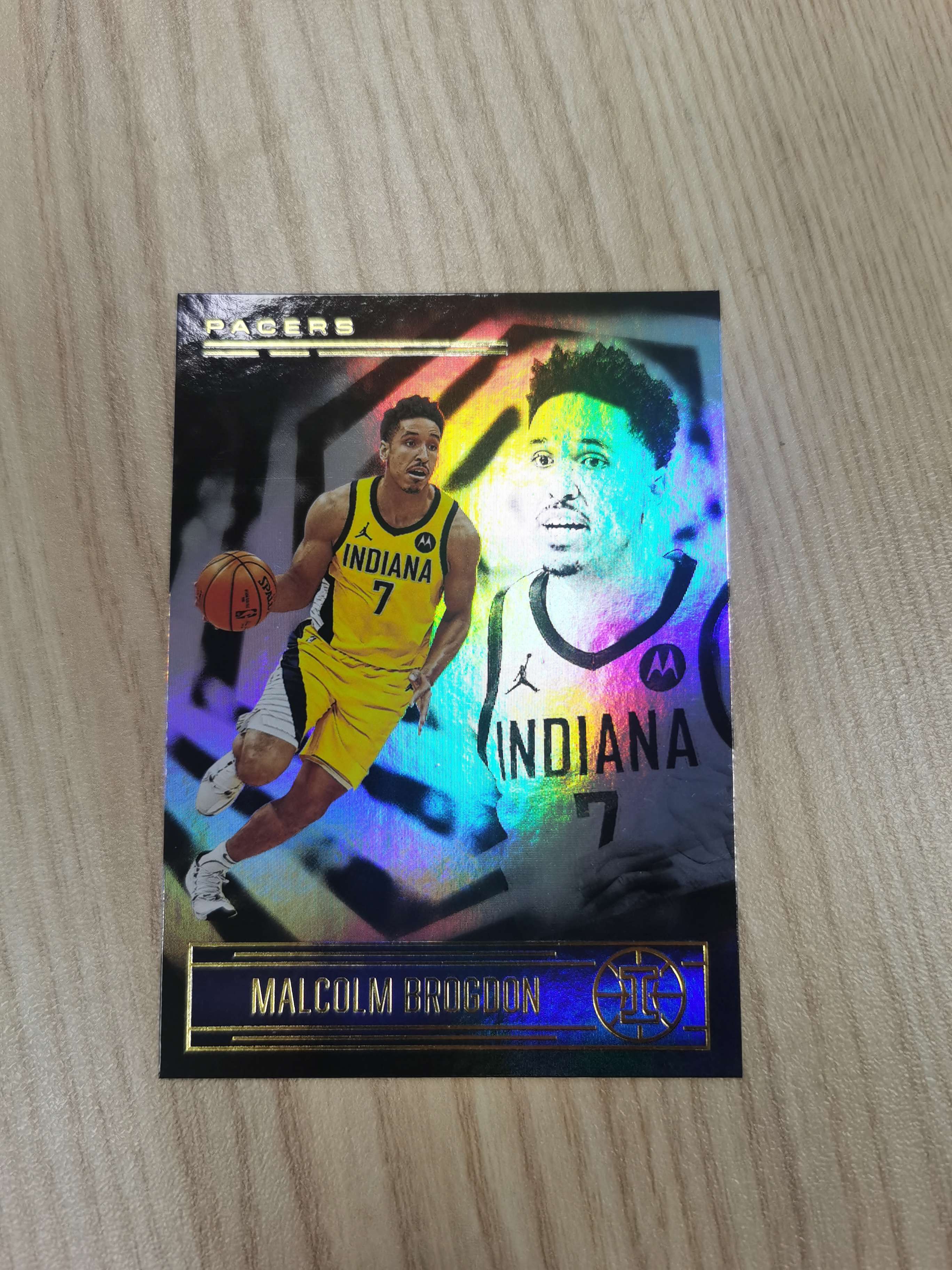 2019-20 Panini Illusions Malcolm Brogdon 2019-20 马尔科姆·布罗格登 幻想系列 银折 17赛季最佳新秀及新秀一阵 效力于凯尔特人 步行者