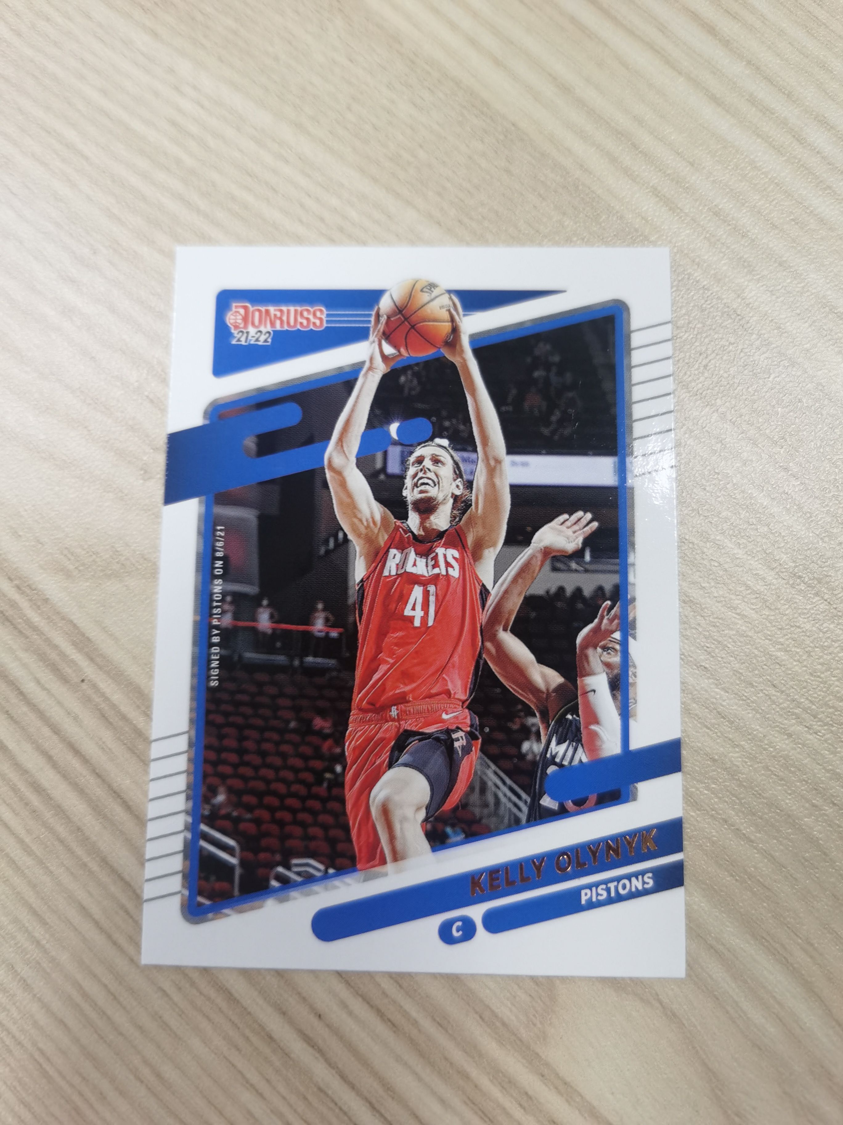 2021-22 Panini Donruss Kelly Olynyk 2021-22 奥利尼克 杜蕾斯 13年第13顺位被小牛选中 活塞 独行侠 硬通货 极具收藏价值