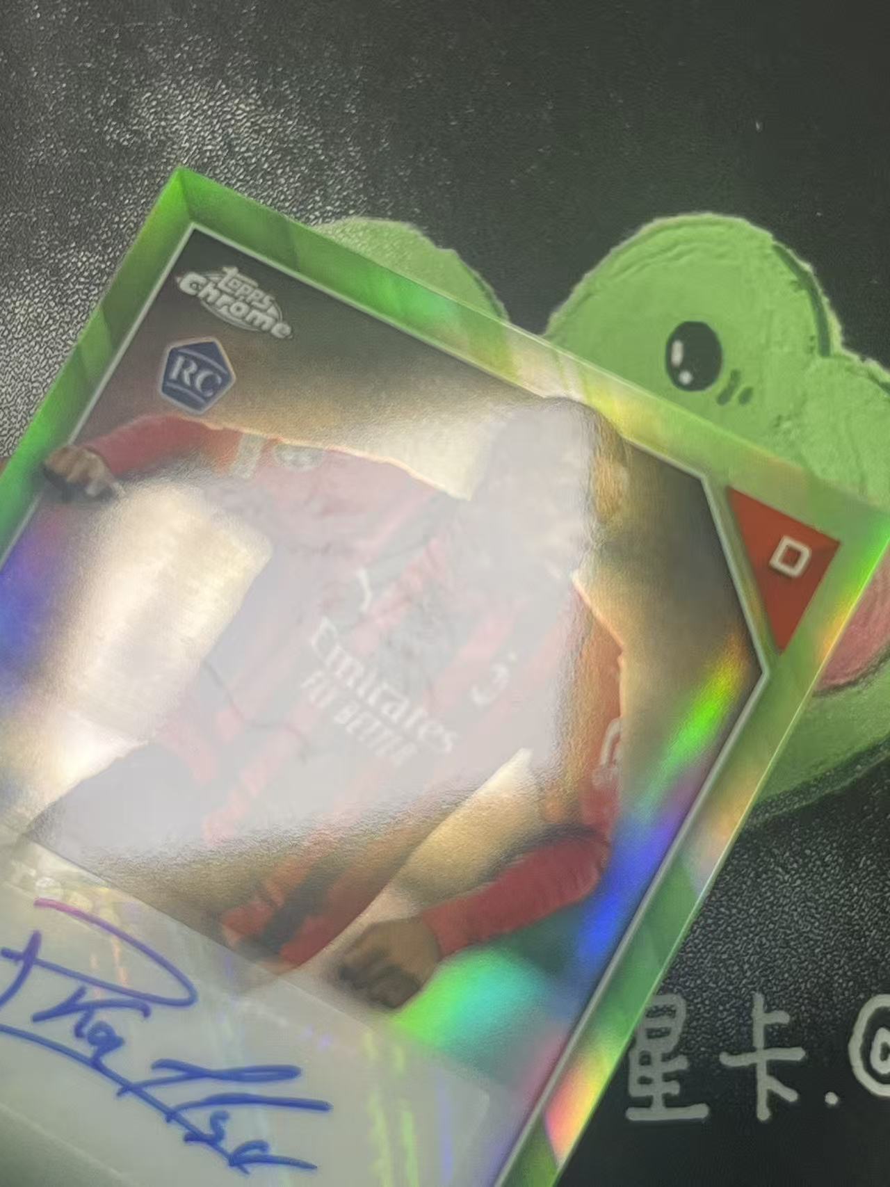 2022 Topps Chrome Pierre Kalulu 欧冠 AC米兰 卡卢卢 新秀 RC 99编 签字 微瑕如图【ZYP代拍】望灯