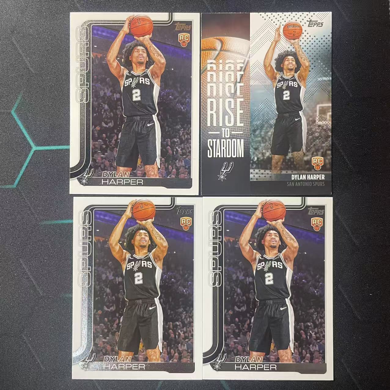 2025 Topps Flagship Dylan Harper RC 【阿福代卖】迪伦 哈珀 马刺 新秀 特卡 lot 打包 收藏必备(biu)