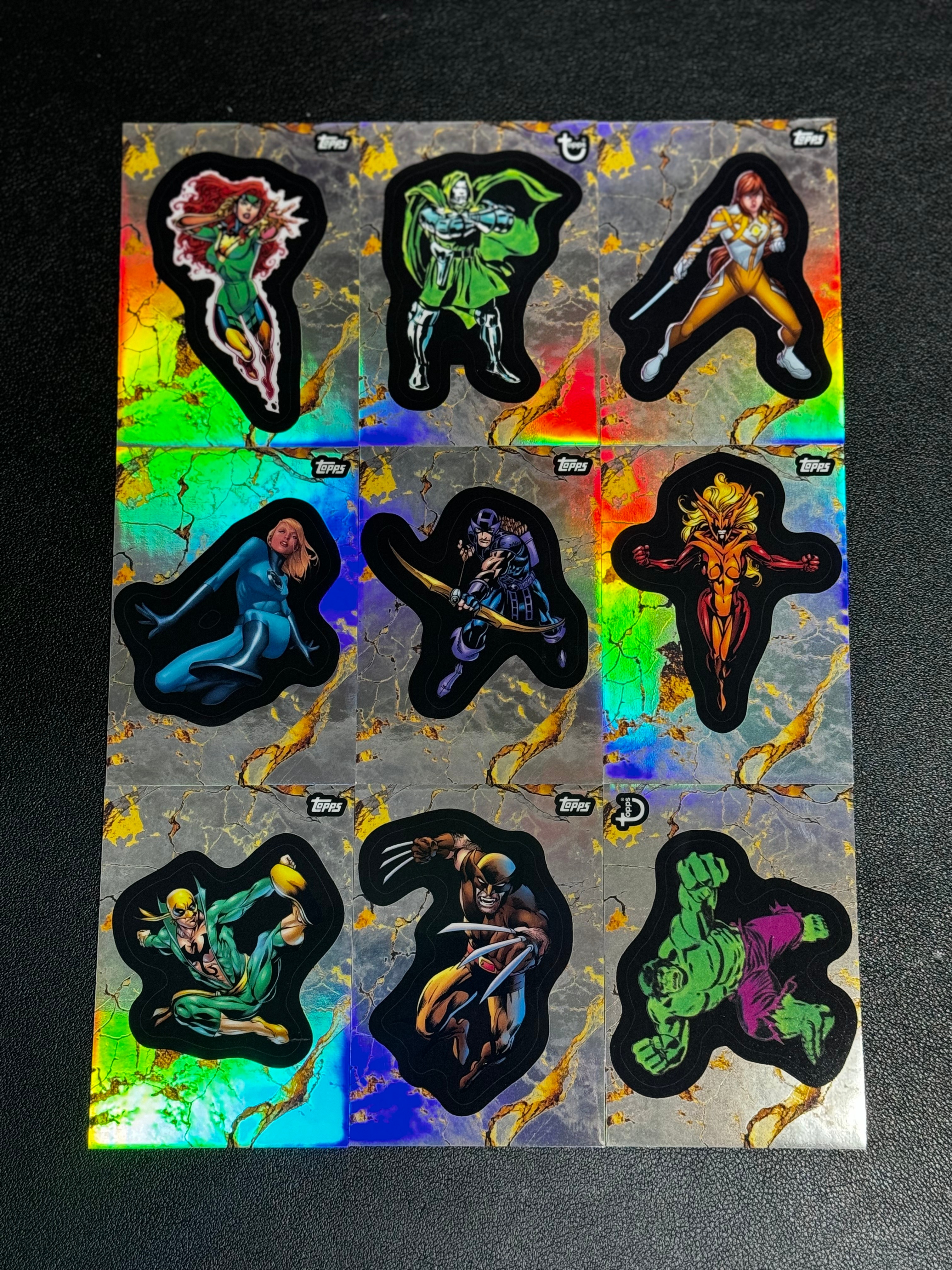 2025 Topps Marvel (MCU) Comic Book Heroes 1975黄金年代 漫威 银折 Hulk Wolverine 金刚狼 Doctor Doom 杜姆博士 等 LWOY