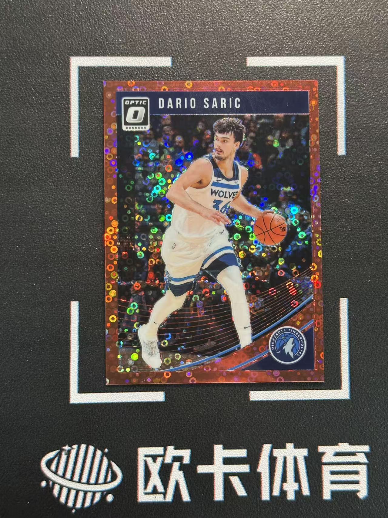 2018-19 Donruss Optic Dario Saric 【欧卡体育】杜蕾斯op 沙里奇 萨里奇 85编 红泡泡折 森林狼 卡品如图(YDD)