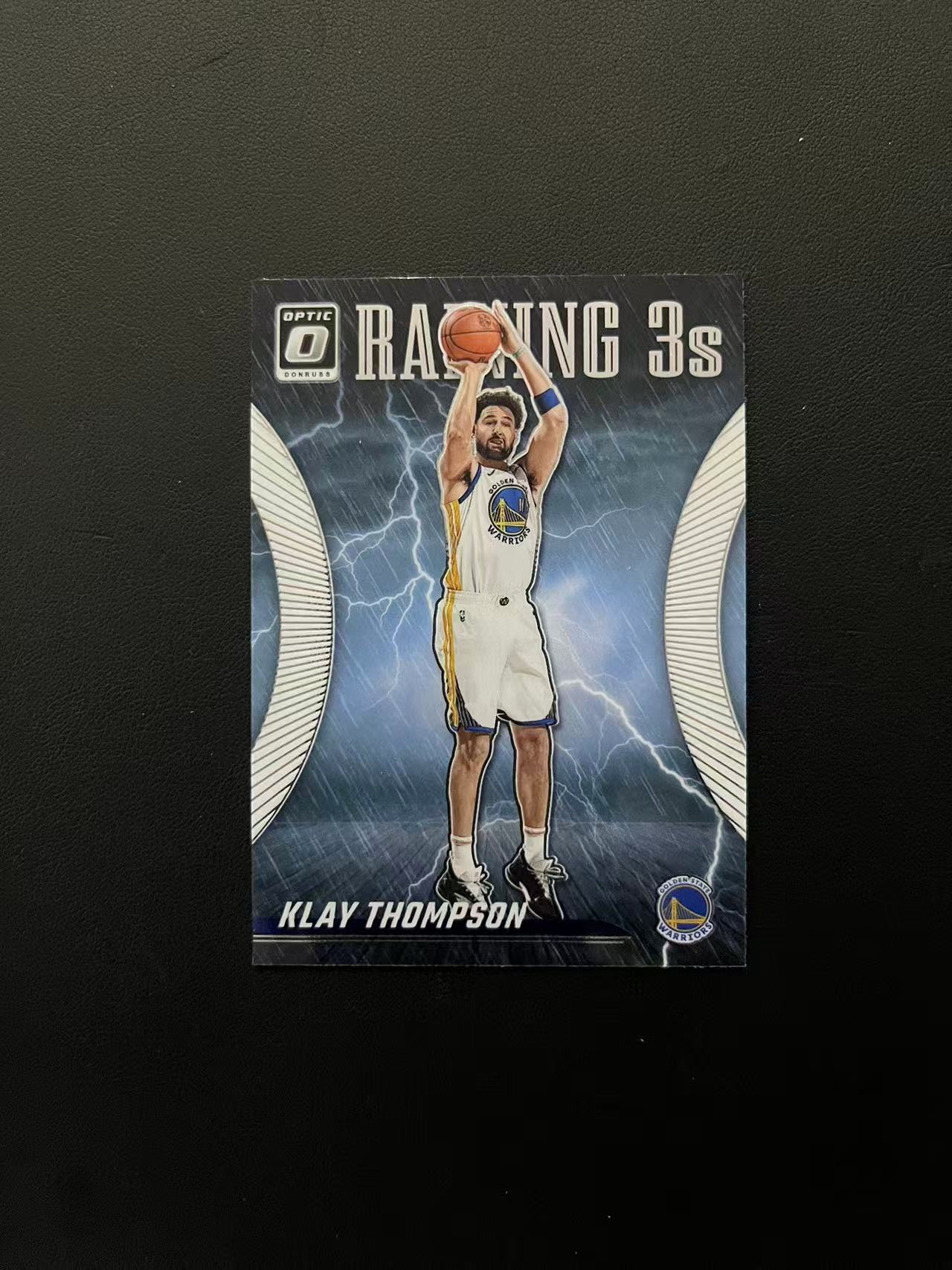 2023-24 Panini Optic Klay Thompson 《王中王代卖》Donruss Optic 勇士 克莱 汤普森 Raining 3s 三分雨特卡 瑕疵如图 凑套必备 可累积 D23