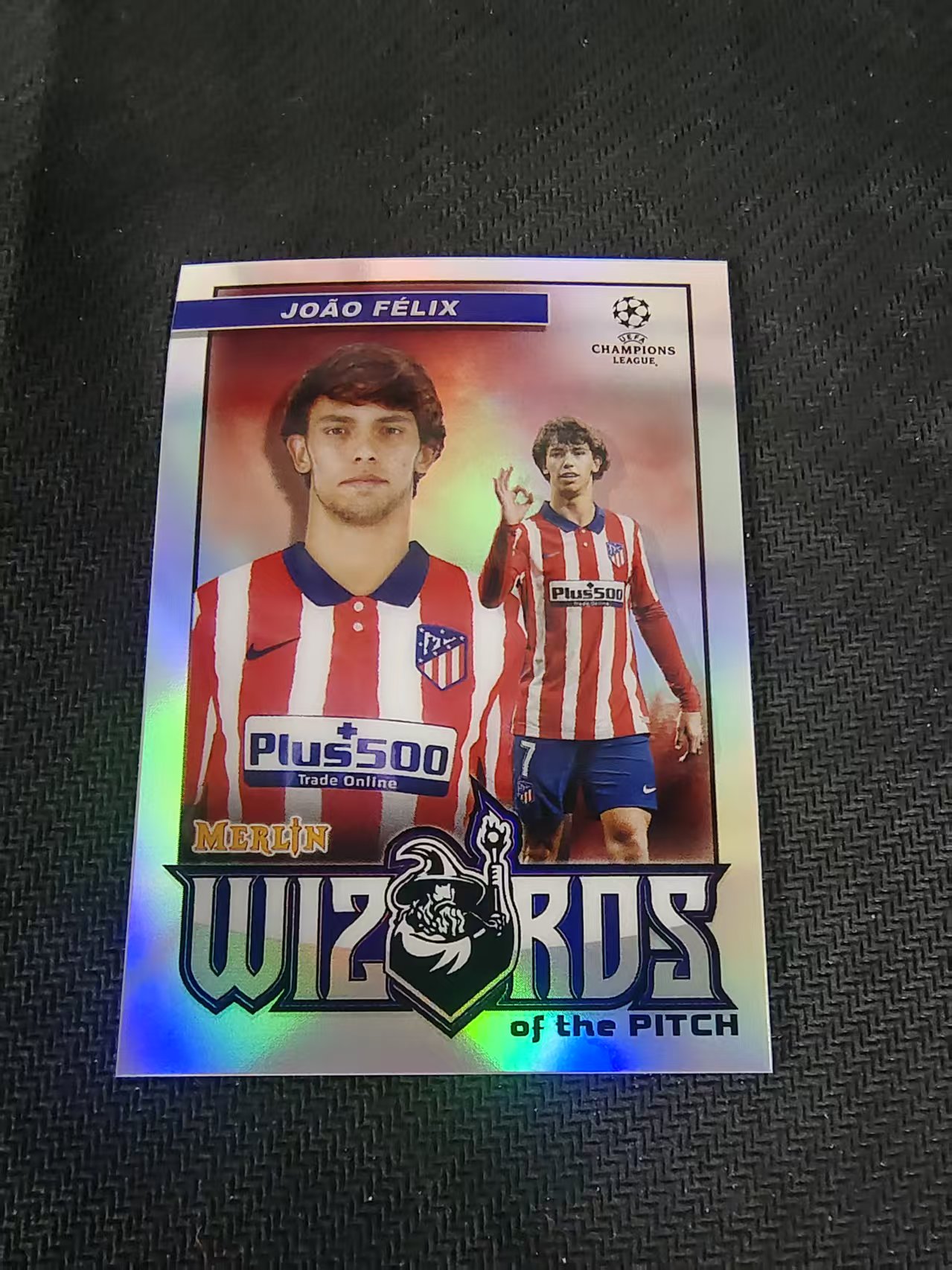【可合并,不累计】2021 Topps Merlin chrome Joao Felix 梅林 银折 Wizrds 特卡 菲利克斯 葡萄牙 切尔西 马竞