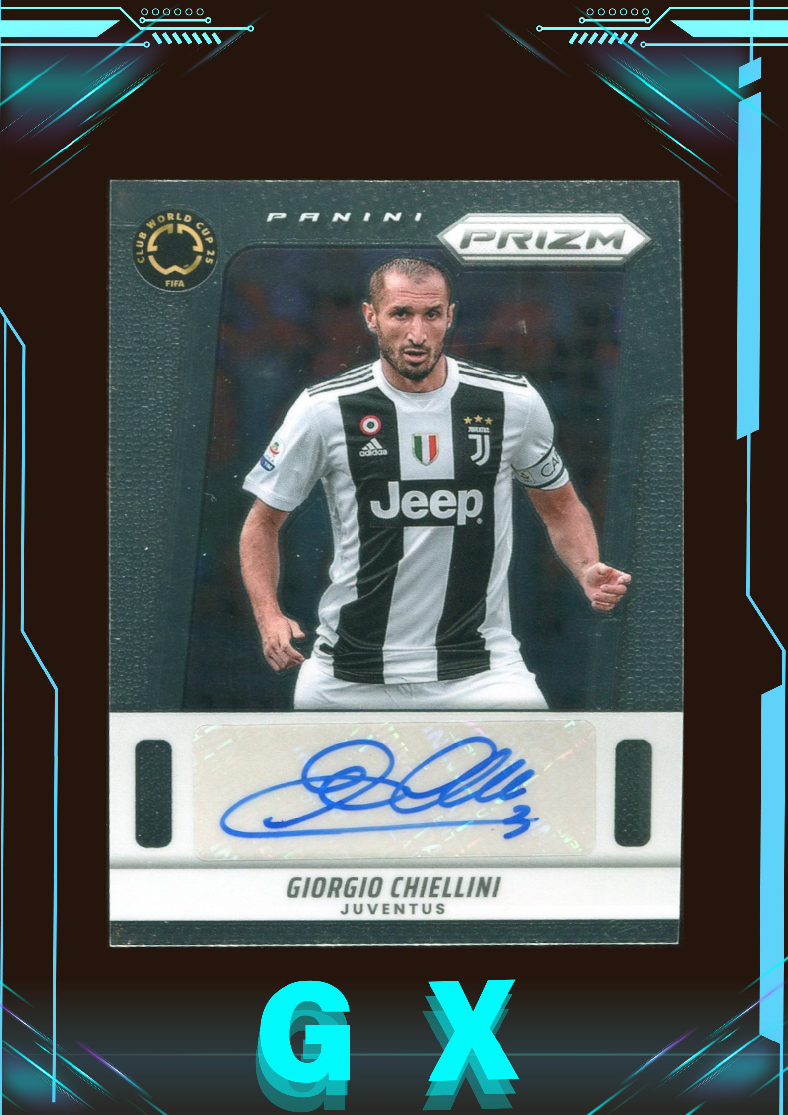 2025 Prizm Fifa Club World Cup系列 吉奥吉奥·基耶利尼 Giorgio Chiellini 签字 !【钩玄卡店】Will